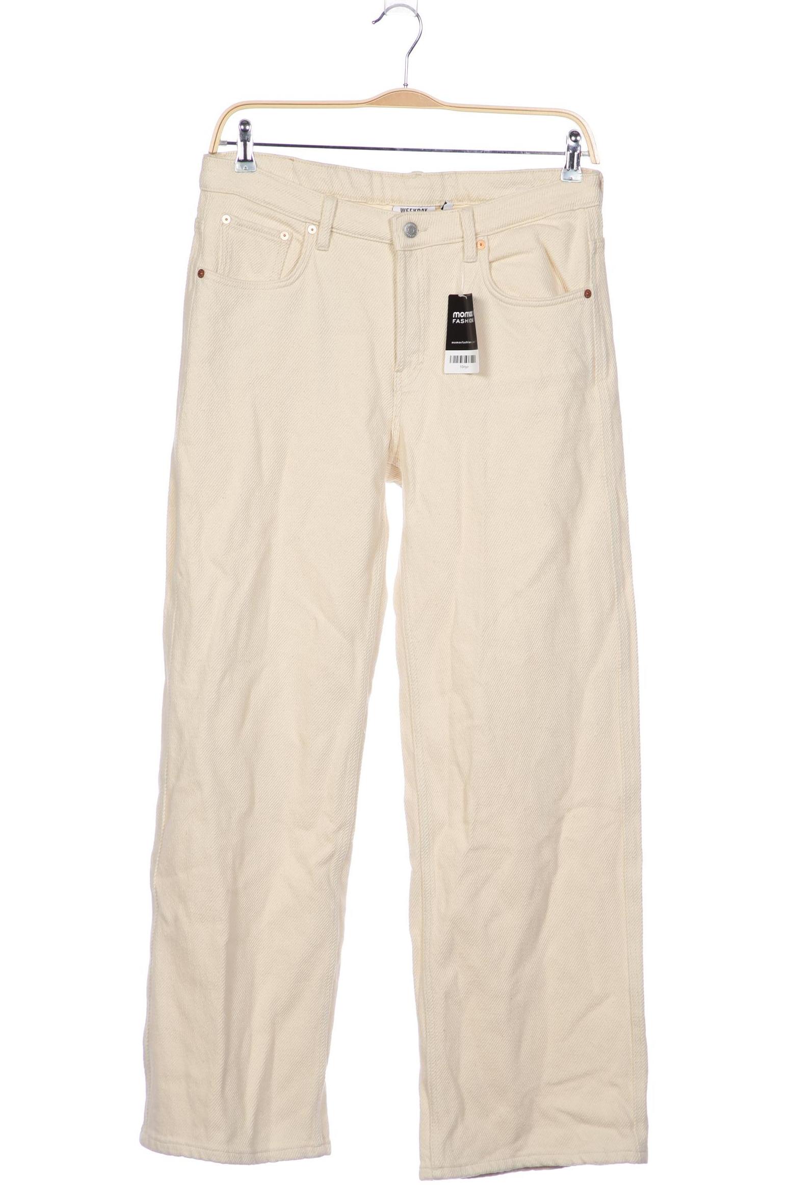 

Weekday Damen Stoffhose, cremeweiß, Gr. 31