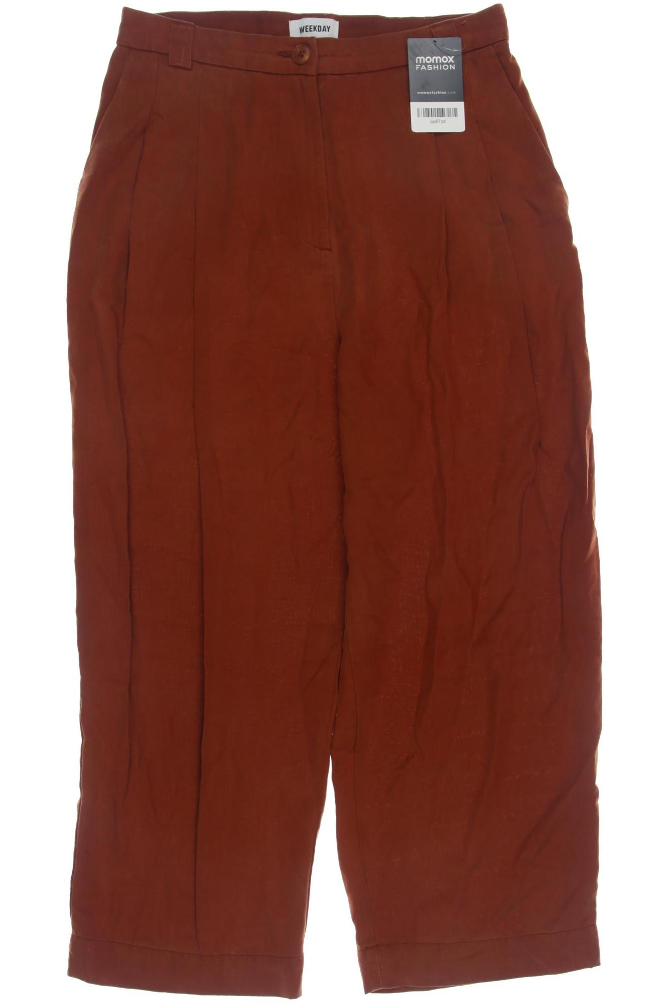 

Weekday Damen Stoffhose, orange