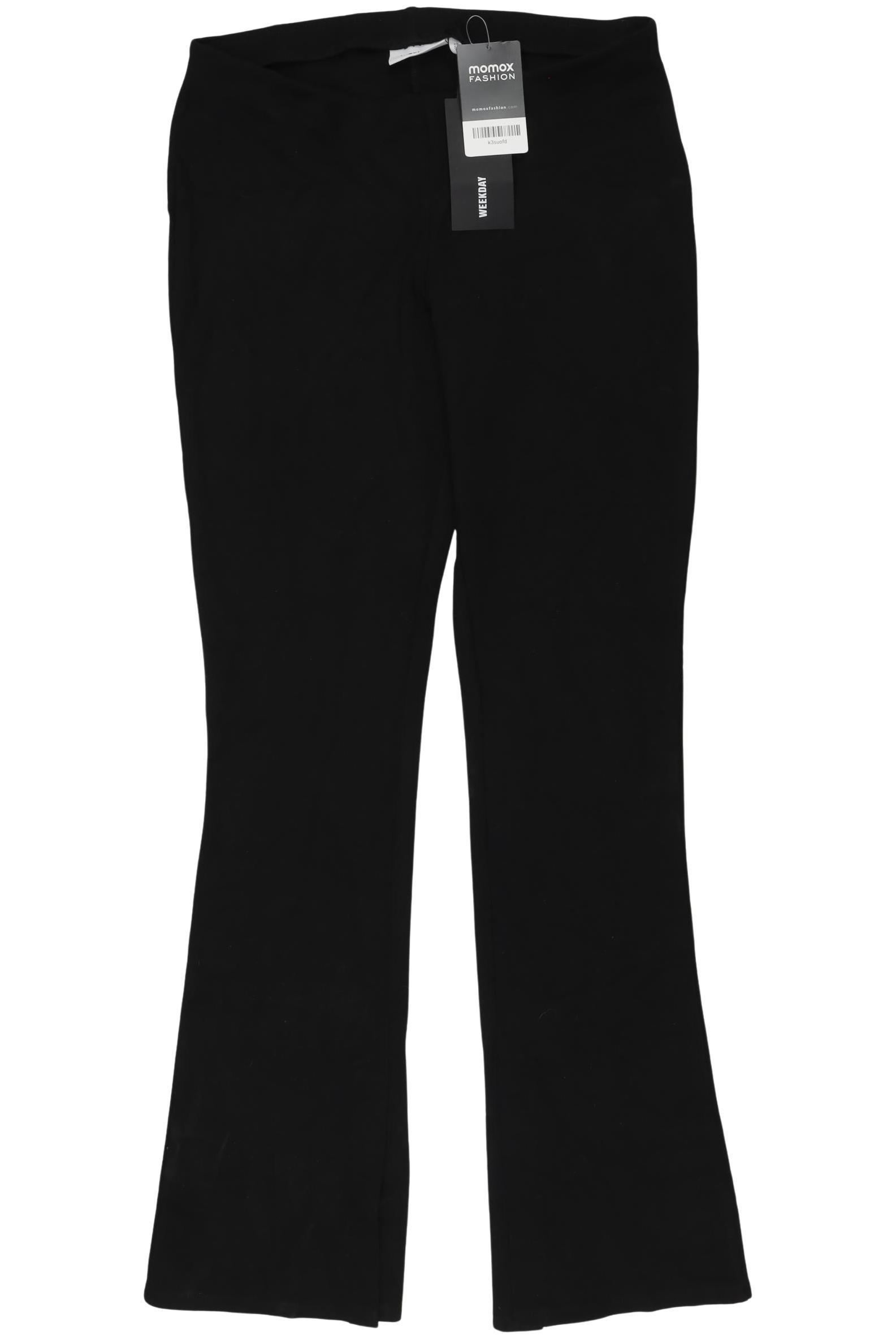 

Weekday Damen Stoffhose, schwarz, Gr. 0