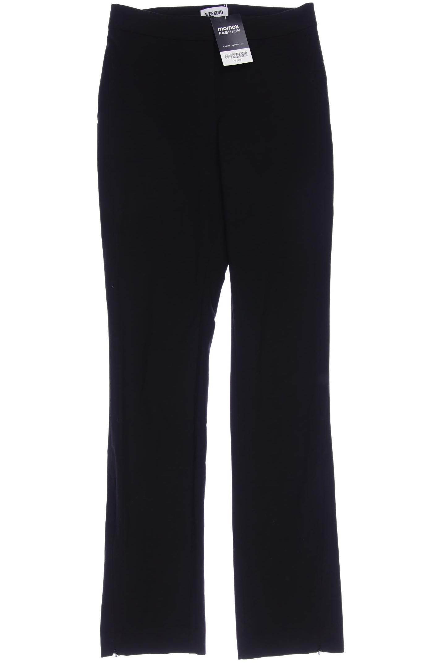 

Weekday Damen Stoffhose, schwarz