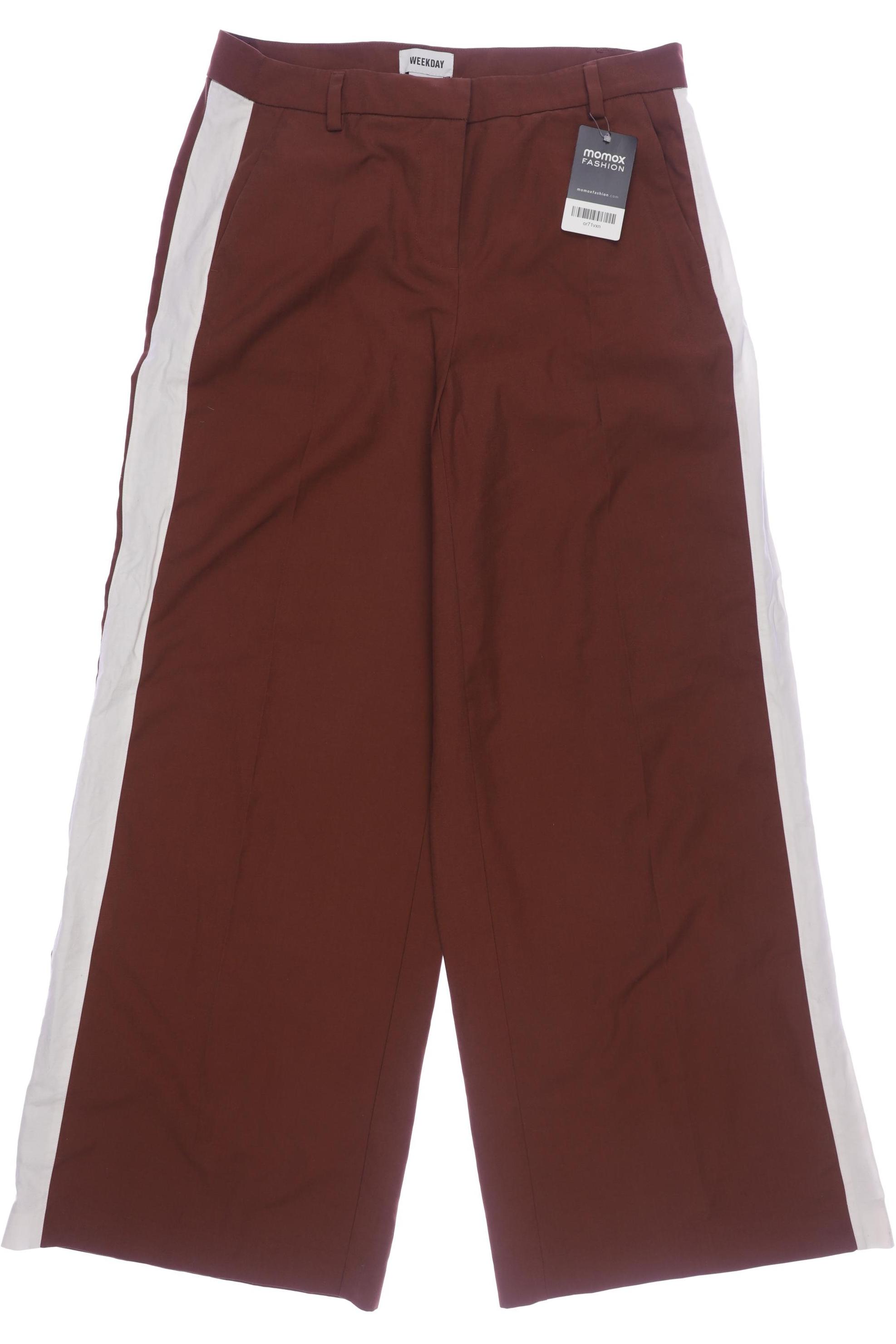 

Weekday Damen Stoffhose, braun, Gr. 42