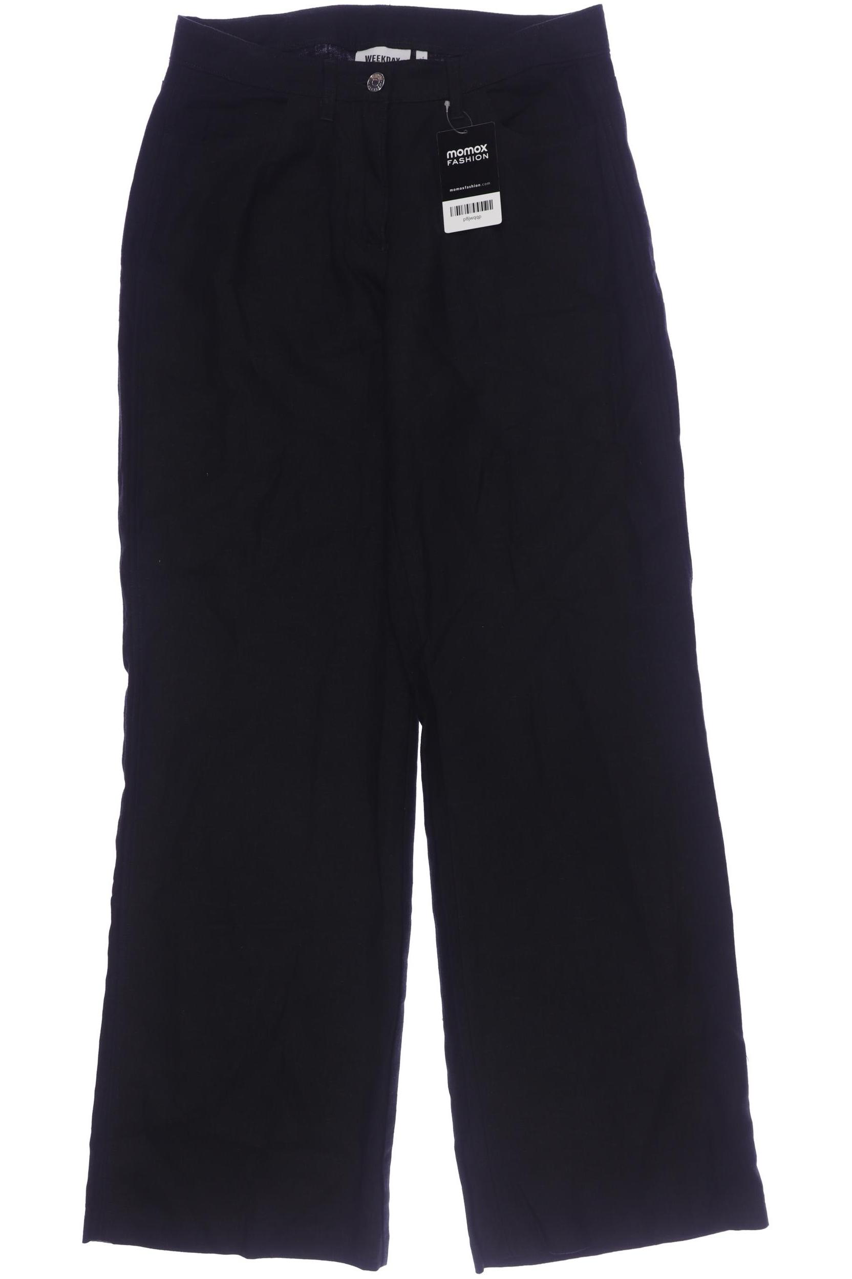 

Weekday Damen Stoffhose, schwarz, Gr. 38