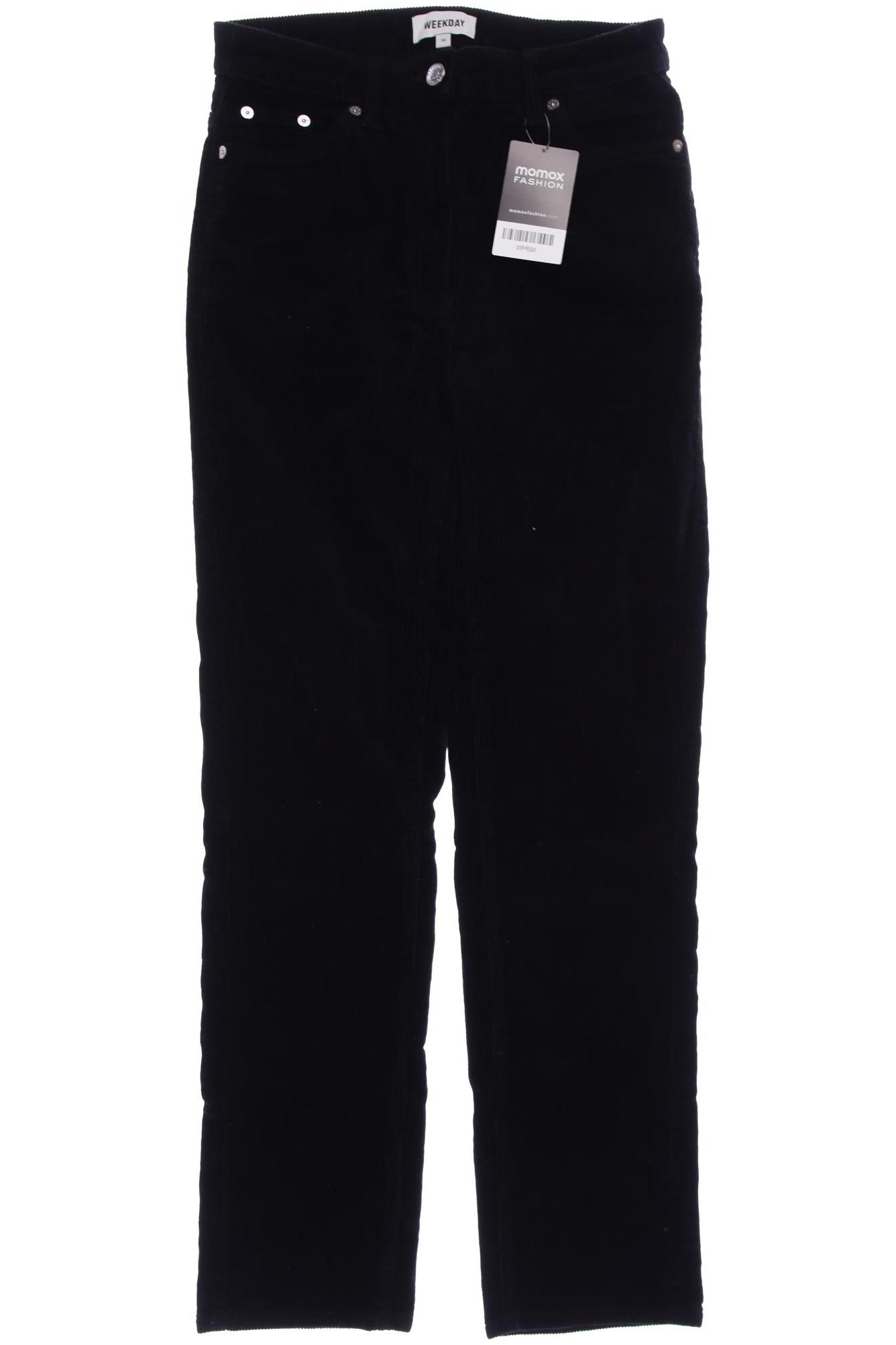 

Weekday Damen Stoffhose, schwarz, Gr. 36