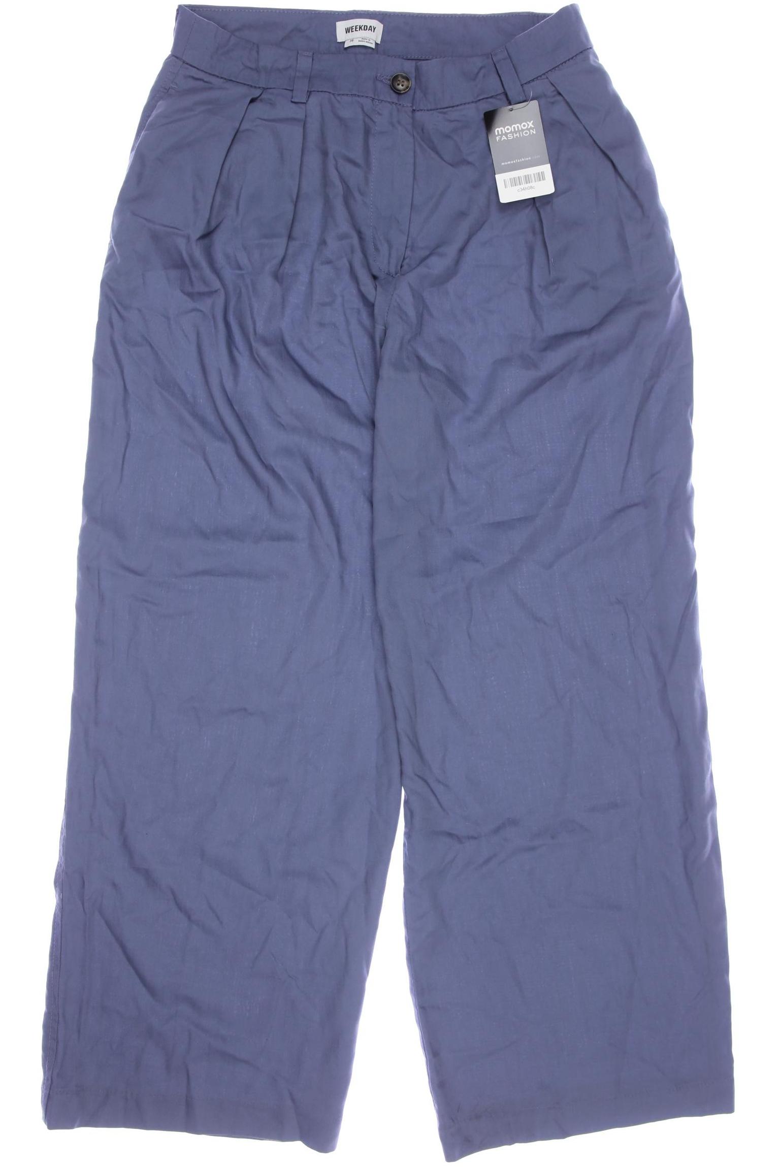 

Weekday Damen Stoffhose, marineblau, Gr. 38