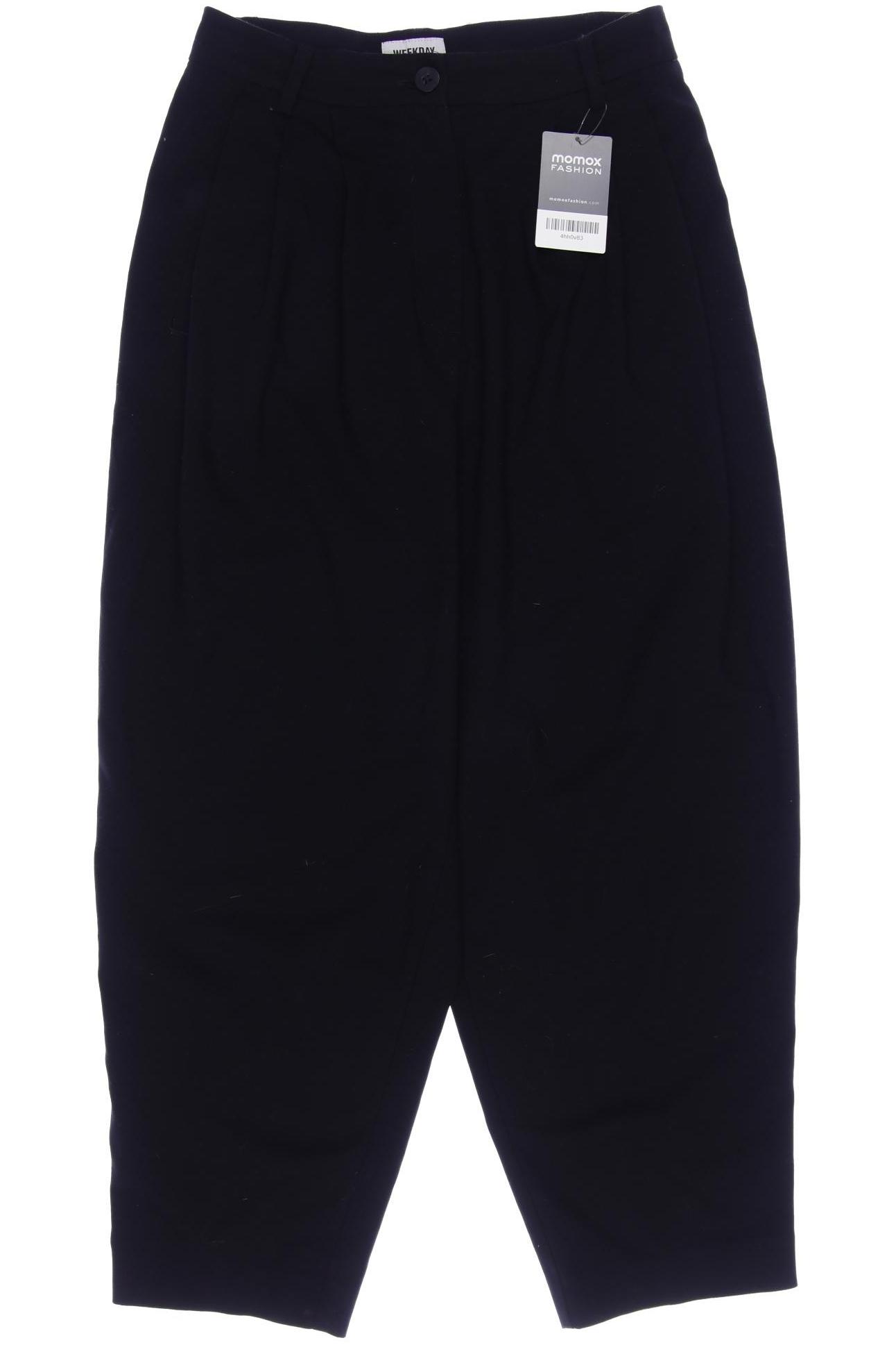 

Weekday Damen Stoffhose, schwarz, Gr. 36