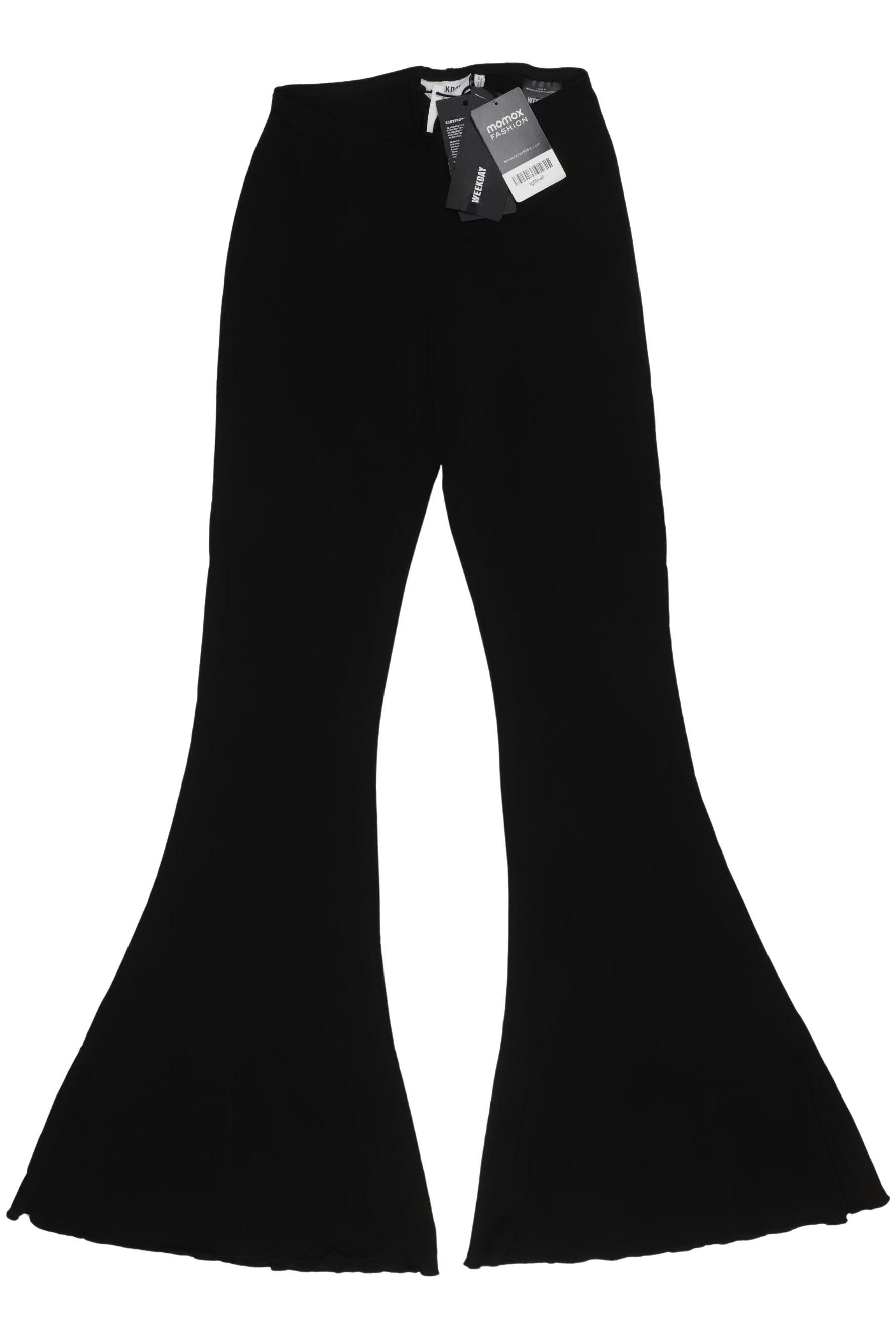 

Weekday Damen Stoffhose, schwarz, Gr. 0