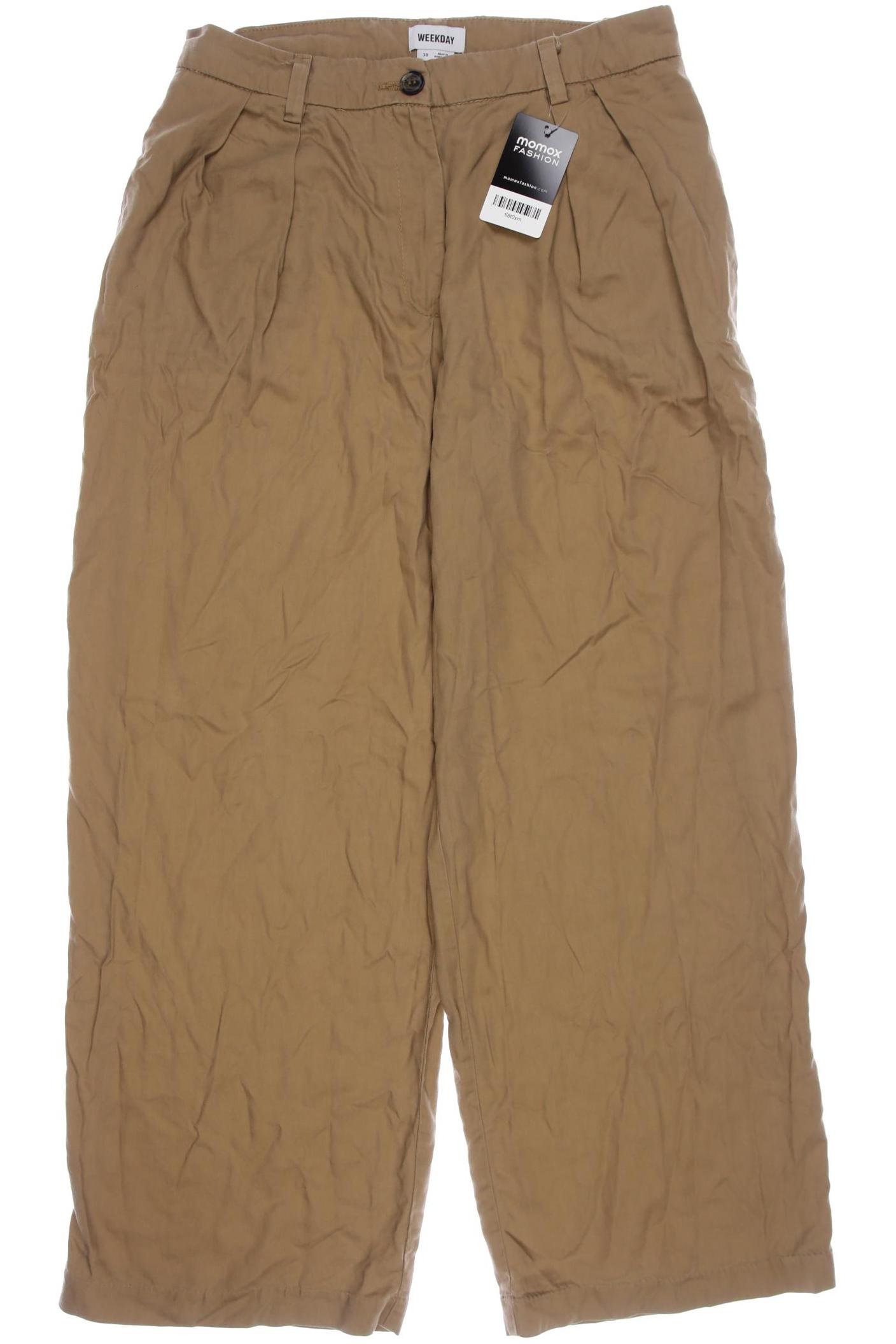 

Weekday Damen Stoffhose, beige, Gr. 38