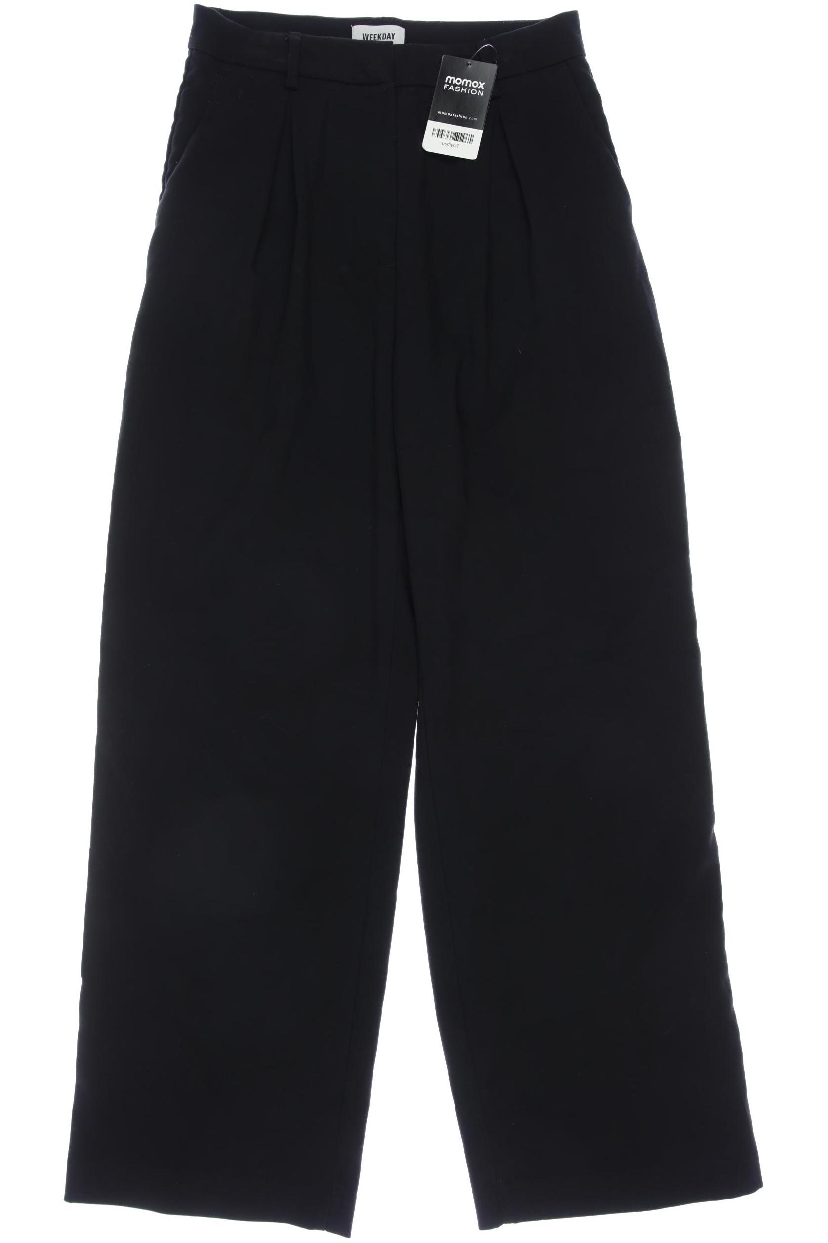 

Weekday Damen Stoffhose, schwarz, Gr. 36