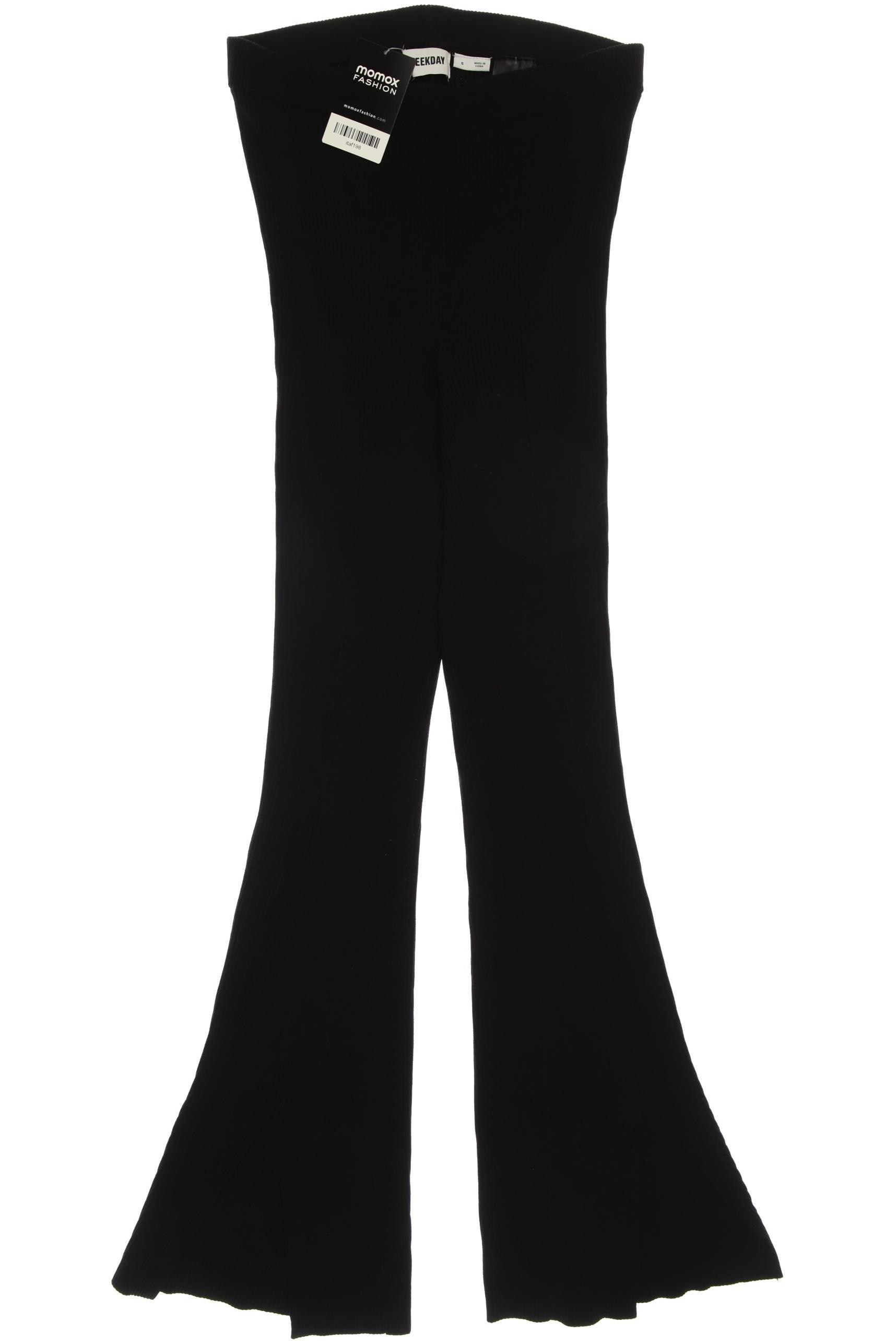 

Weekday Damen Stoffhose, schwarz