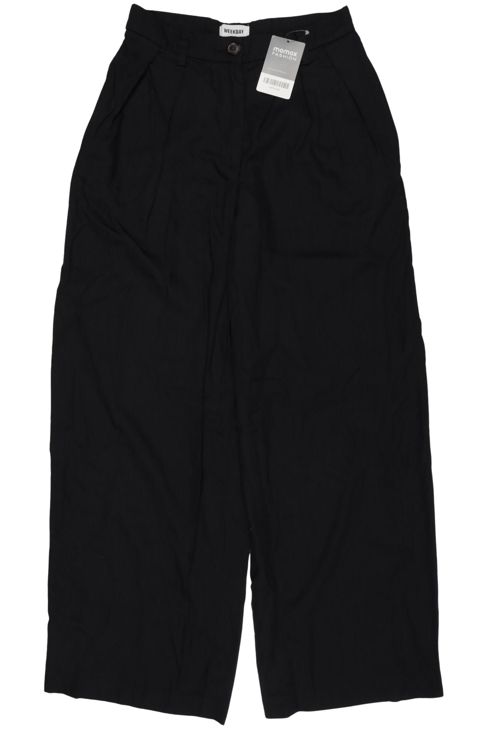 

Weekday Damen Stoffhose, schwarz, Gr. 34