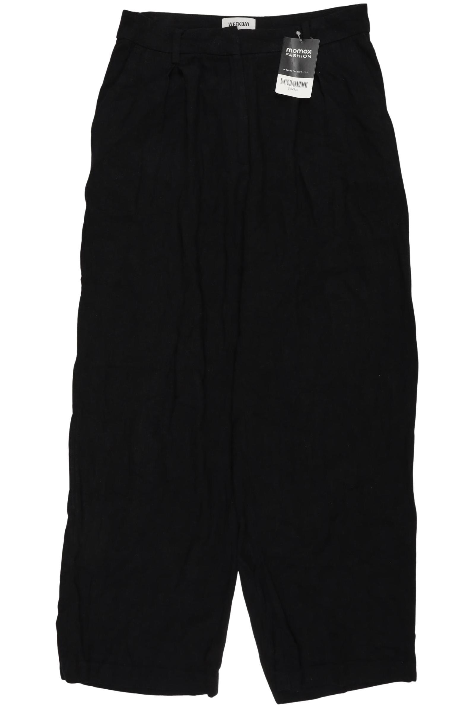 

Weekday Damen Stoffhose, schwarz, Gr. 36