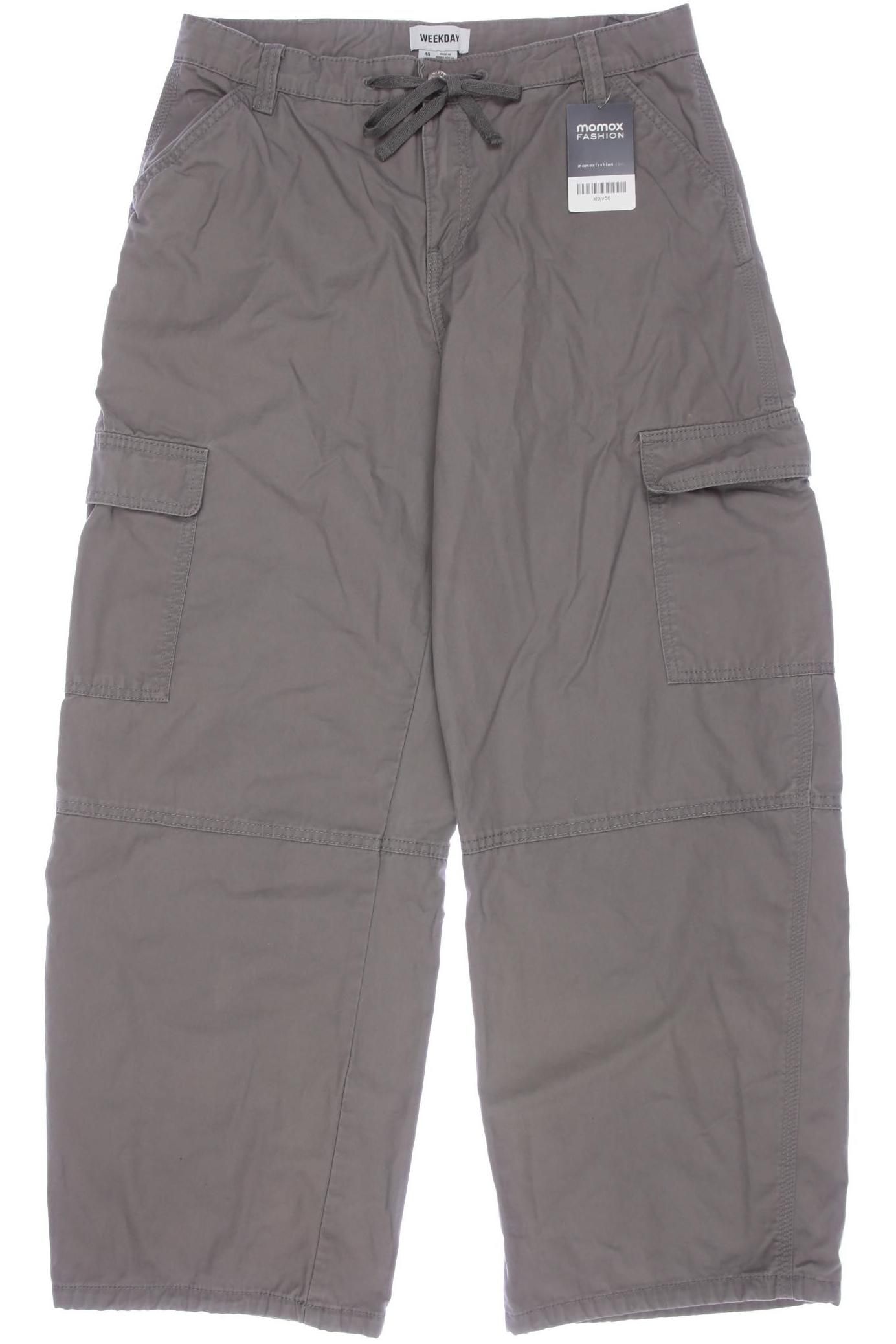 

Weekday Damen Stoffhose, grau, Gr. 40