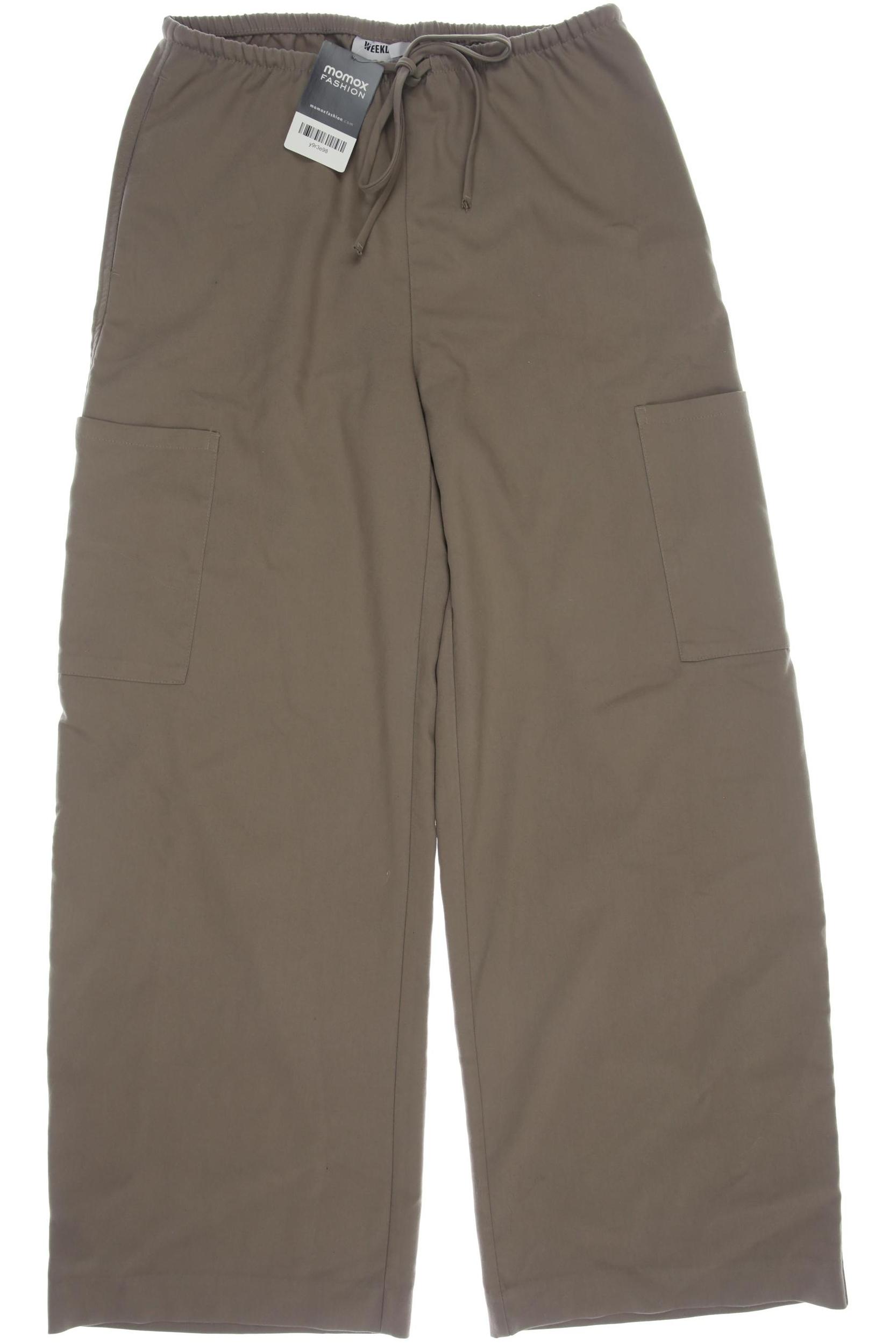 

Weekday Damen Stoffhose, beige, Gr. 0