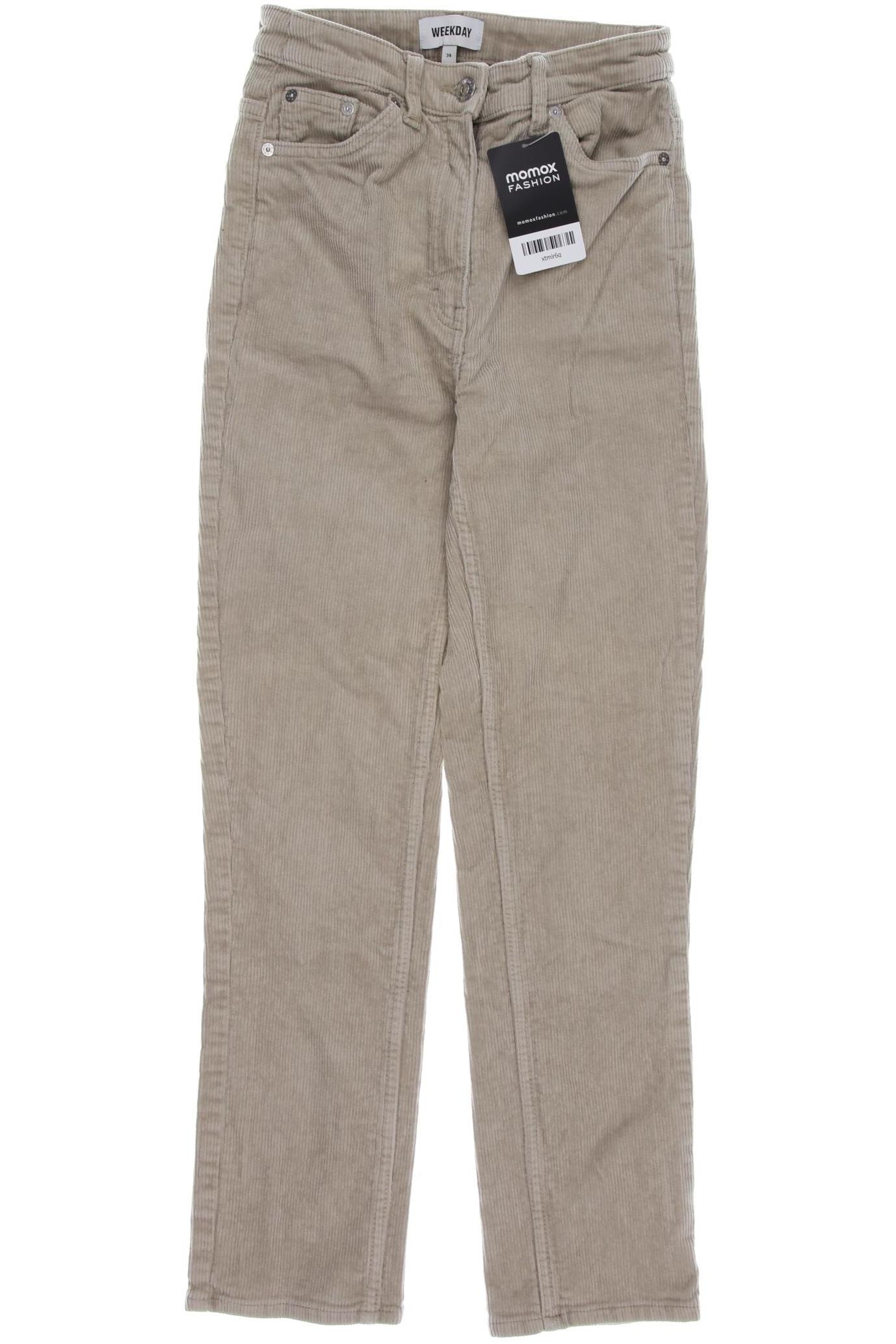 

Weekday Damen Stoffhose, beige