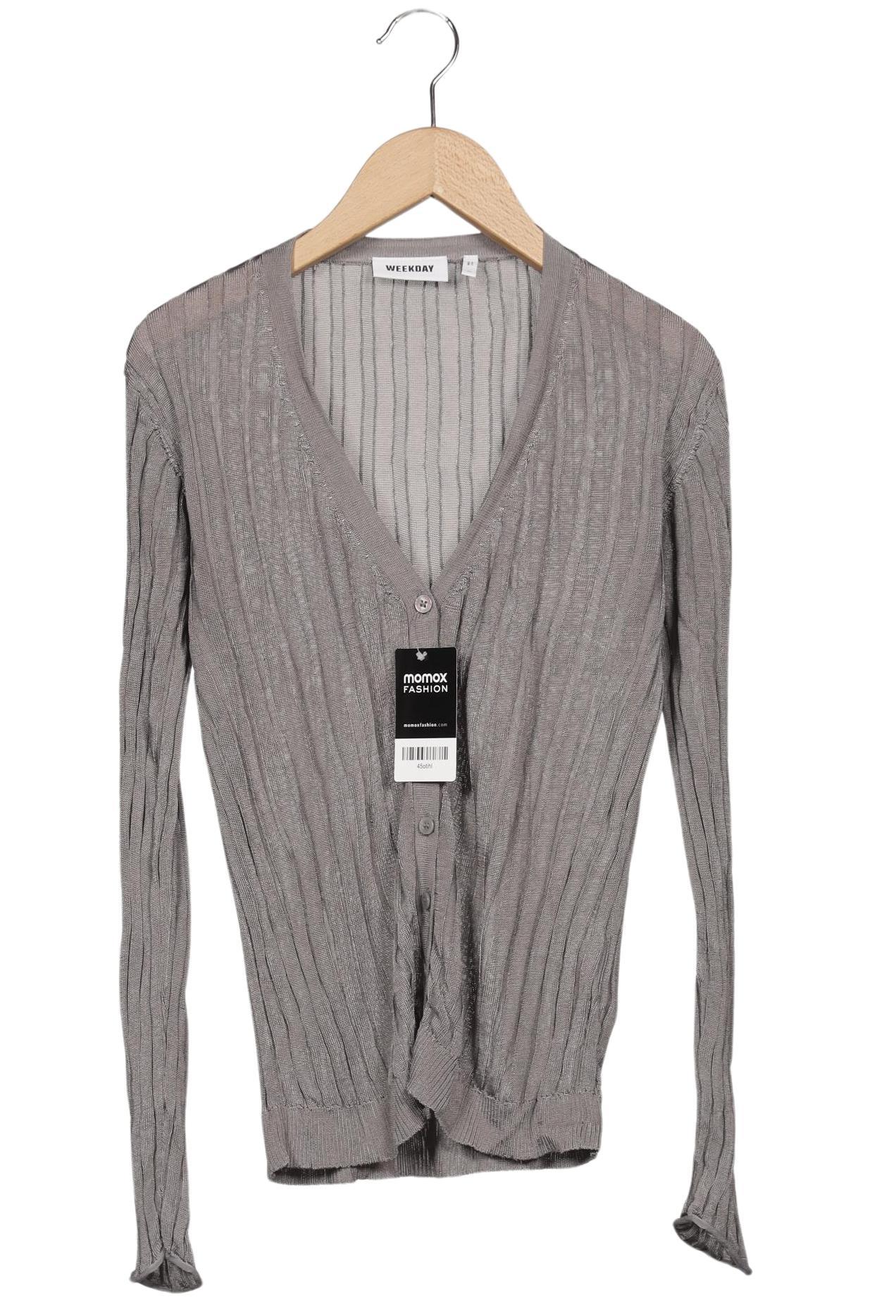 

Weekday Damen Strickjacke, grau, Gr. 38