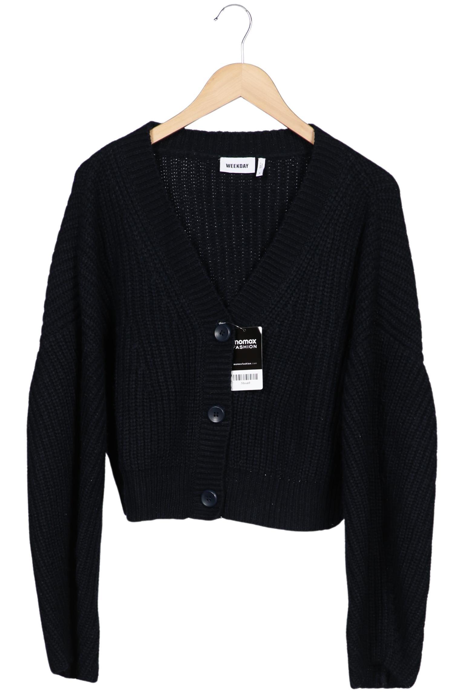 

Weekday Damen Strickjacke, marineblau, Gr. 36