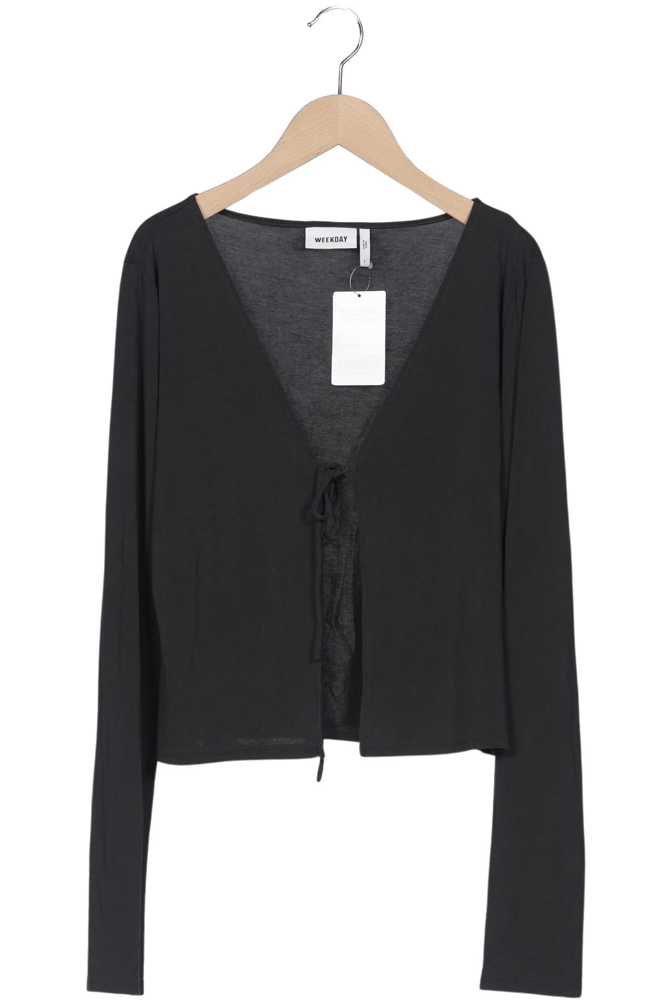 

Weekday Damen Strickjacke, schwarz, Gr. 42