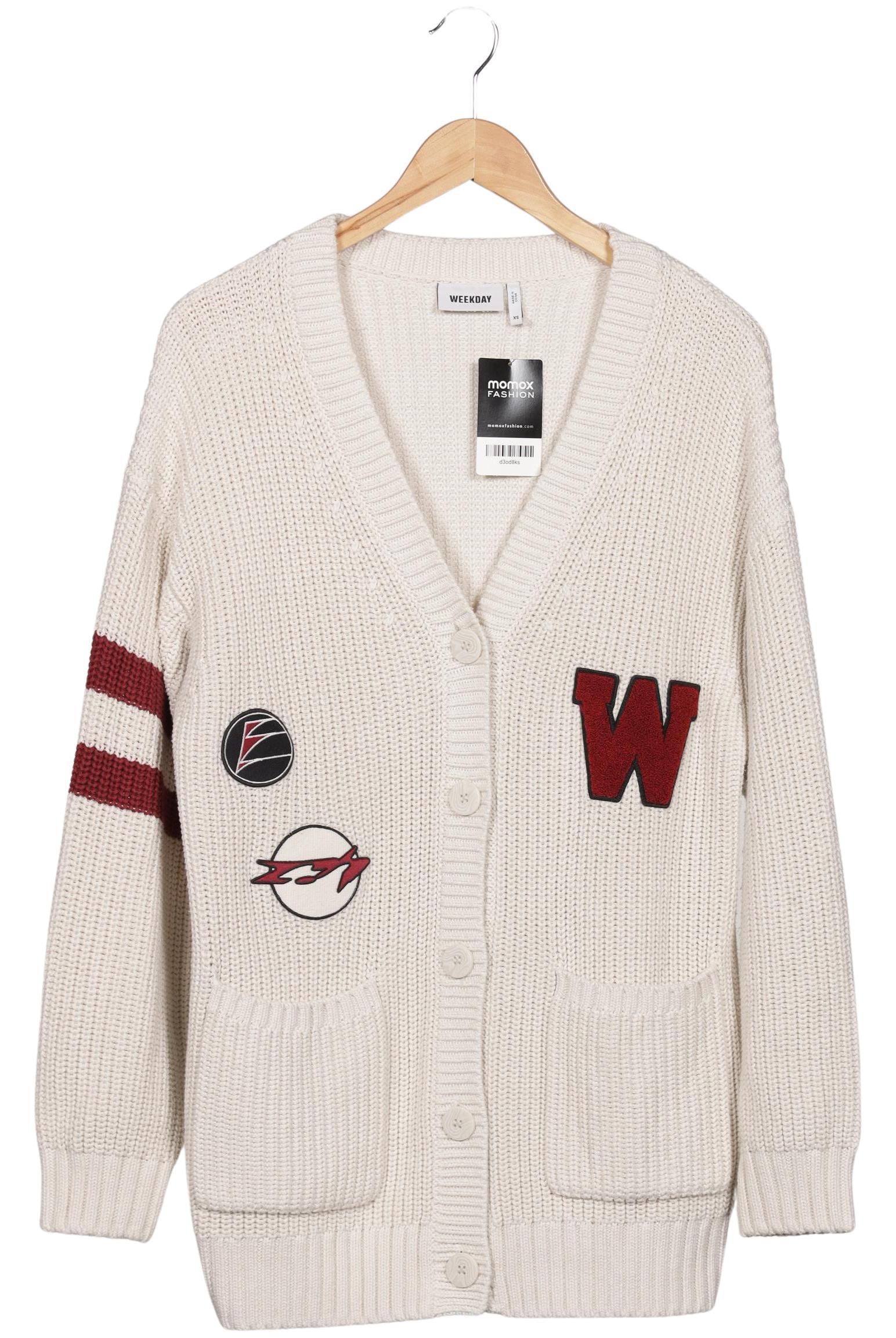 

Weekday Damen Strickjacke, cremeweiß, Gr. 34