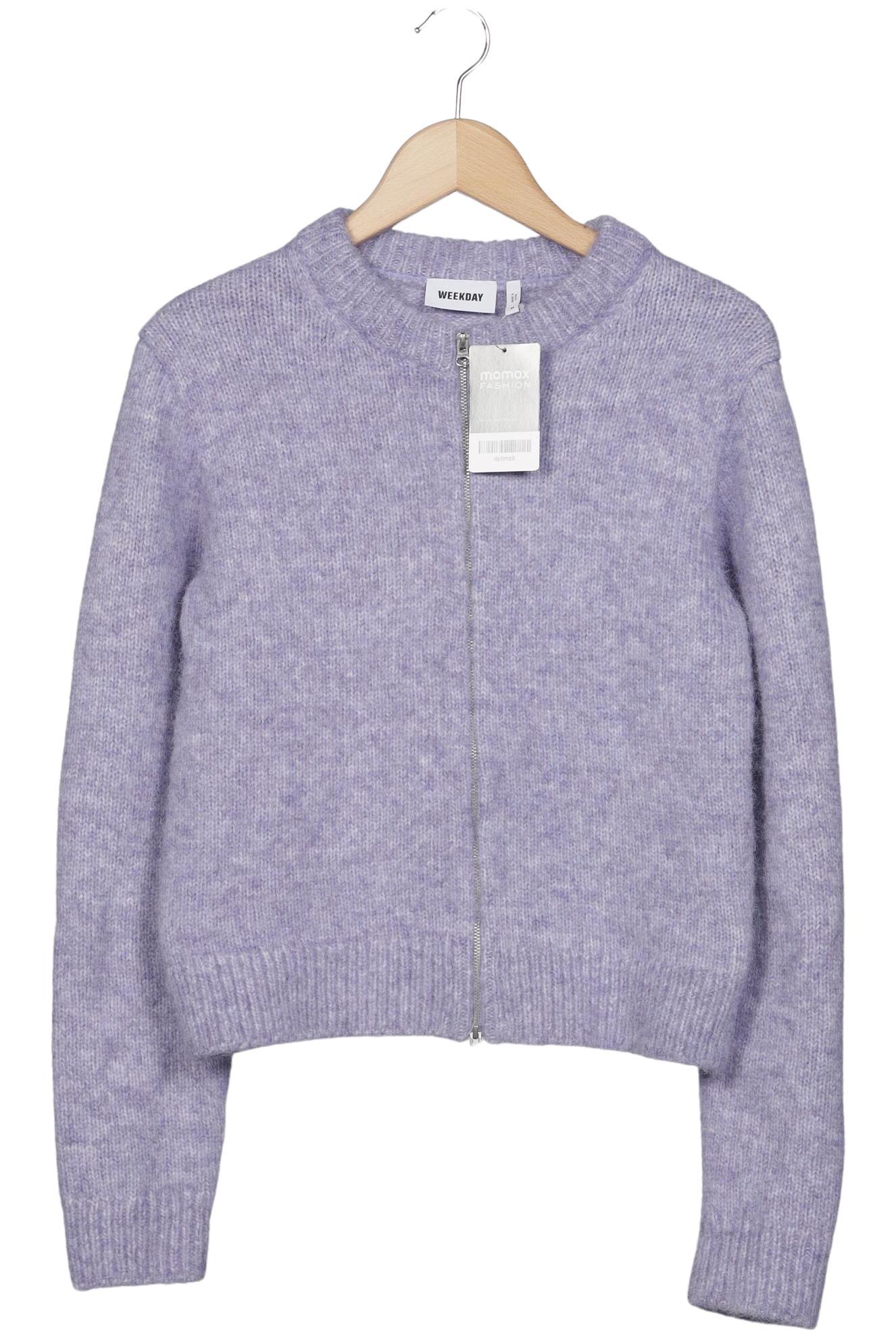 

Weekday Damen Strickjacke, flieder, Gr. 38