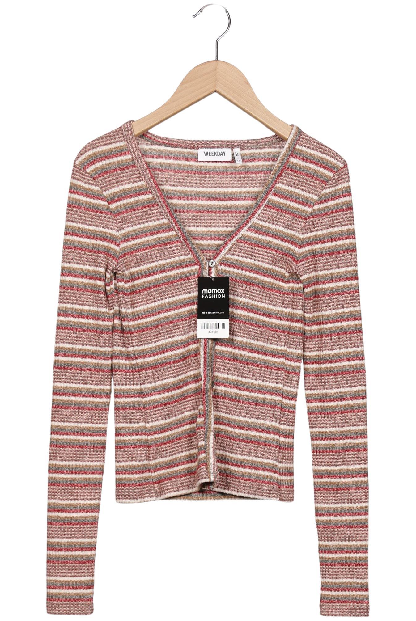 

Weekday Damen Strickjacke, pink, Gr. 34