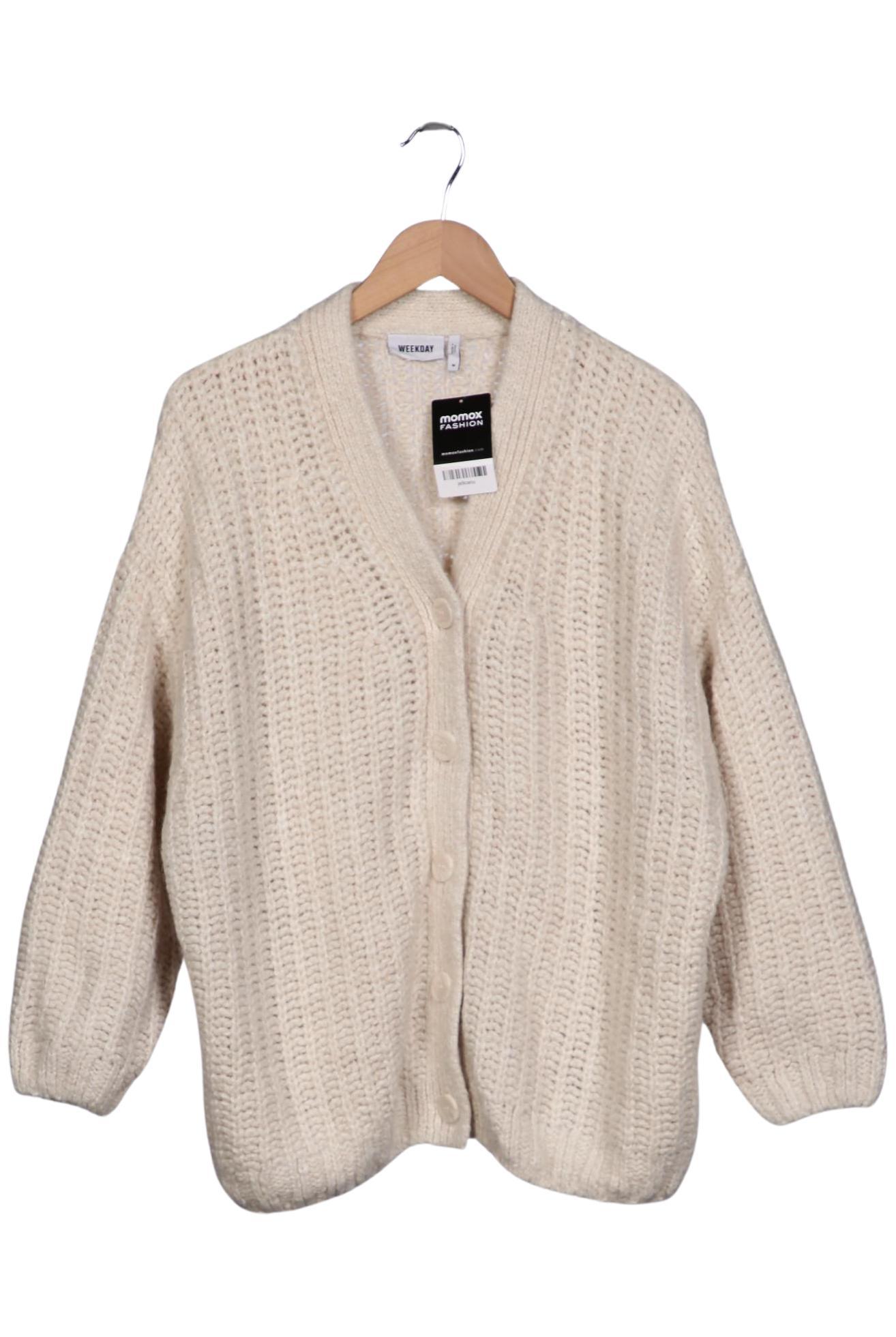 

Weekday Damen Strickjacke, cremeweiß, Gr. 38