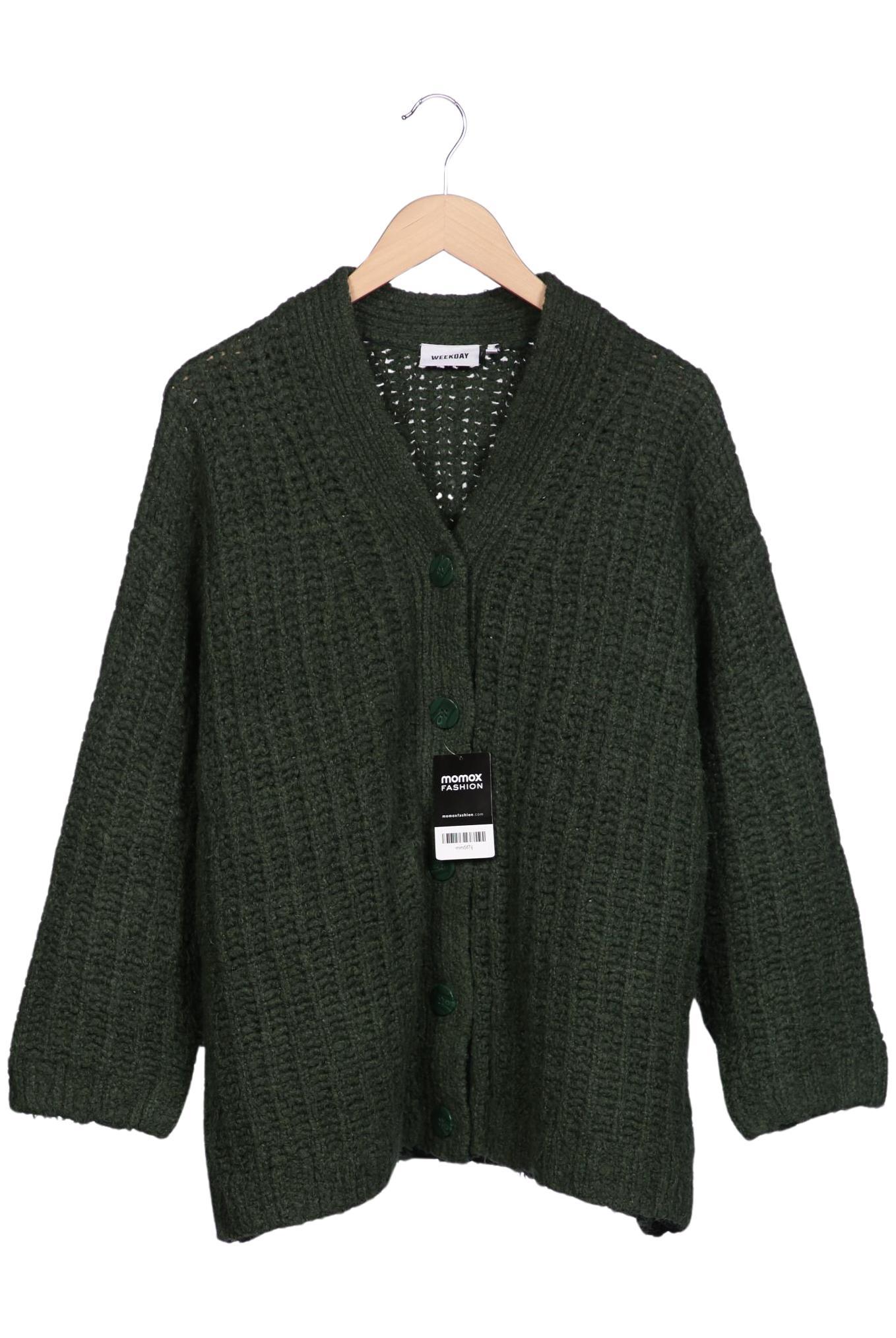 

Weekday Damen Strickjacke, grün, Gr. 34