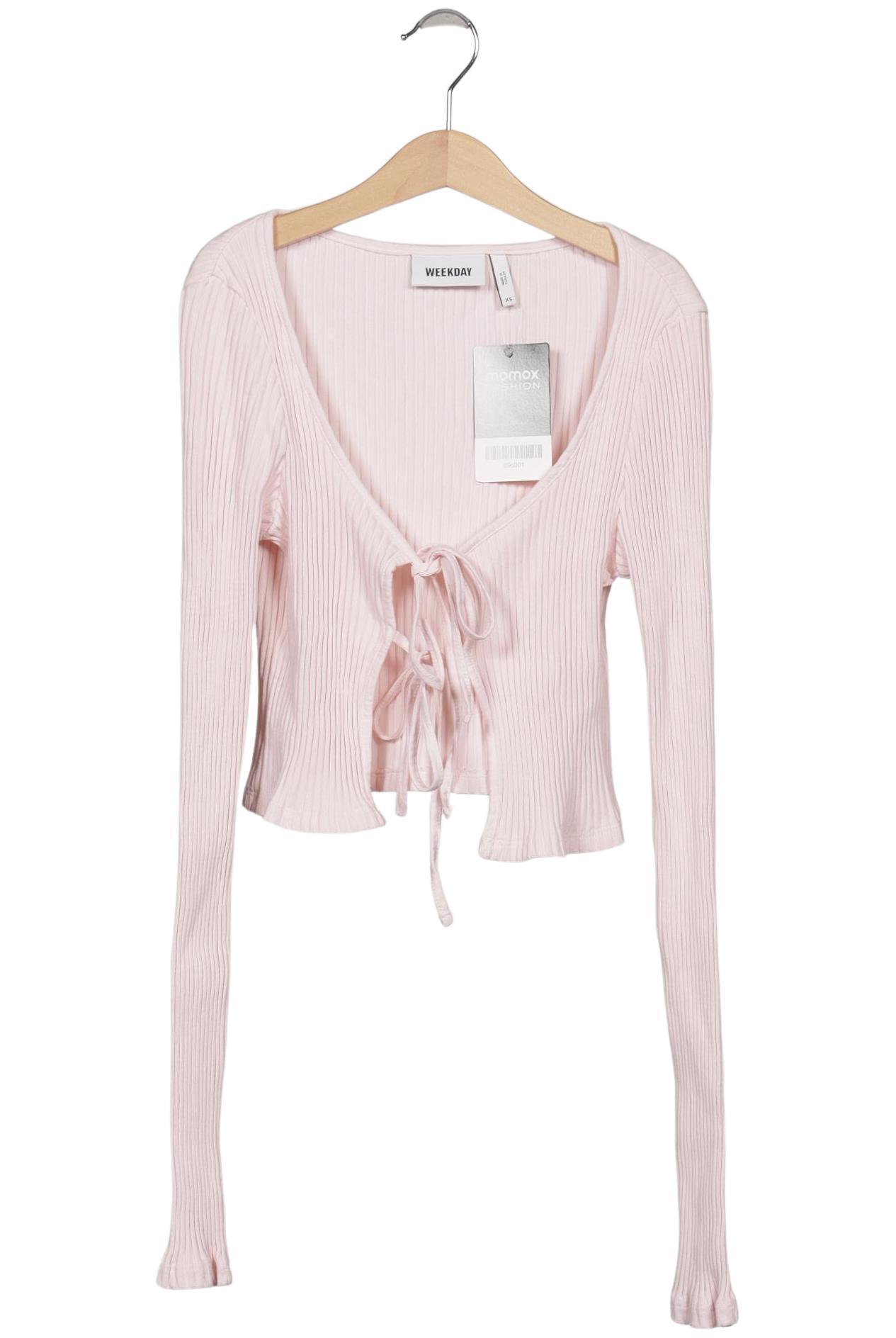 

Weekday Damen Strickjacke, pink, Gr. 34
