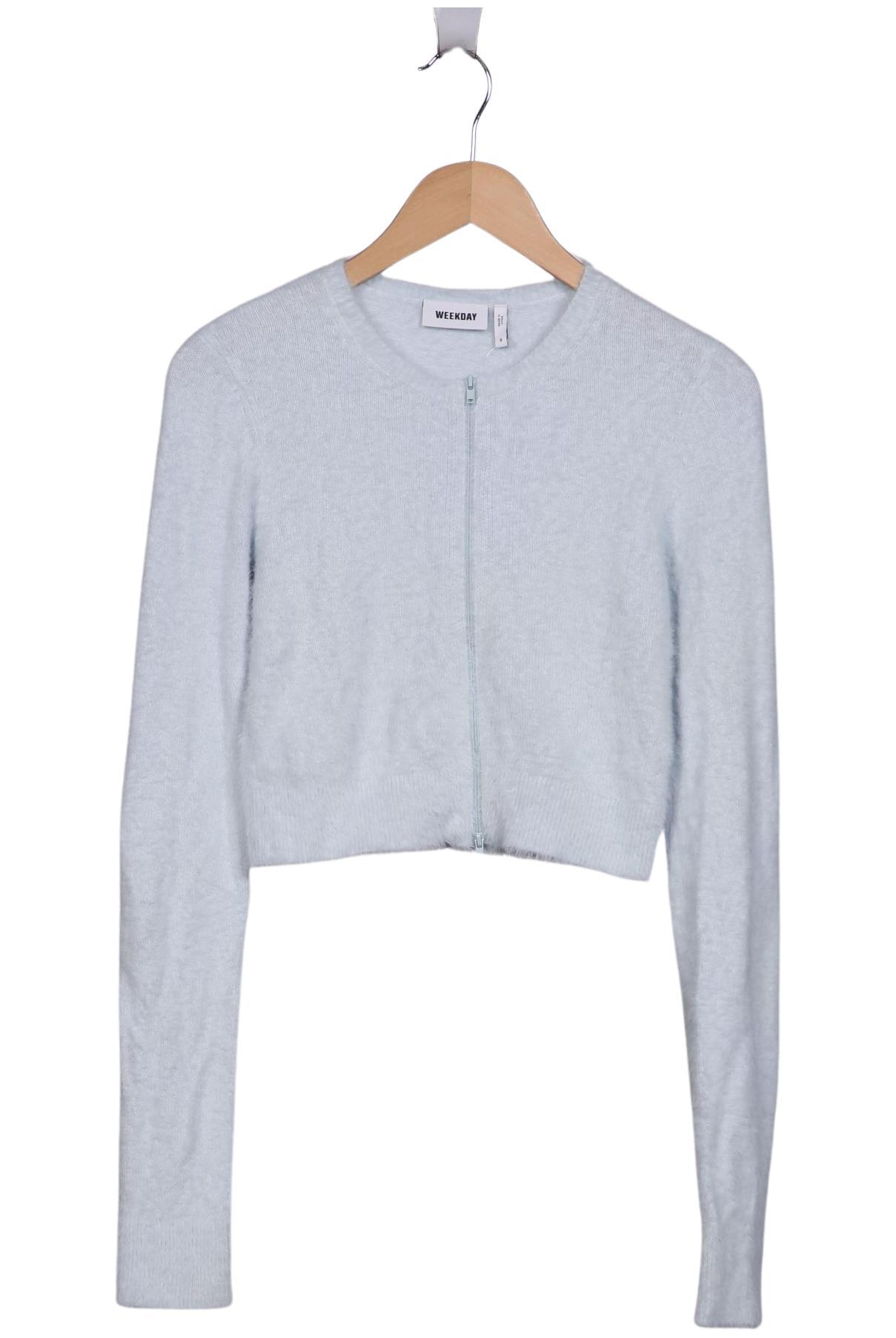 

Weekday Damen Strickjacke, hellblau, Gr. 36