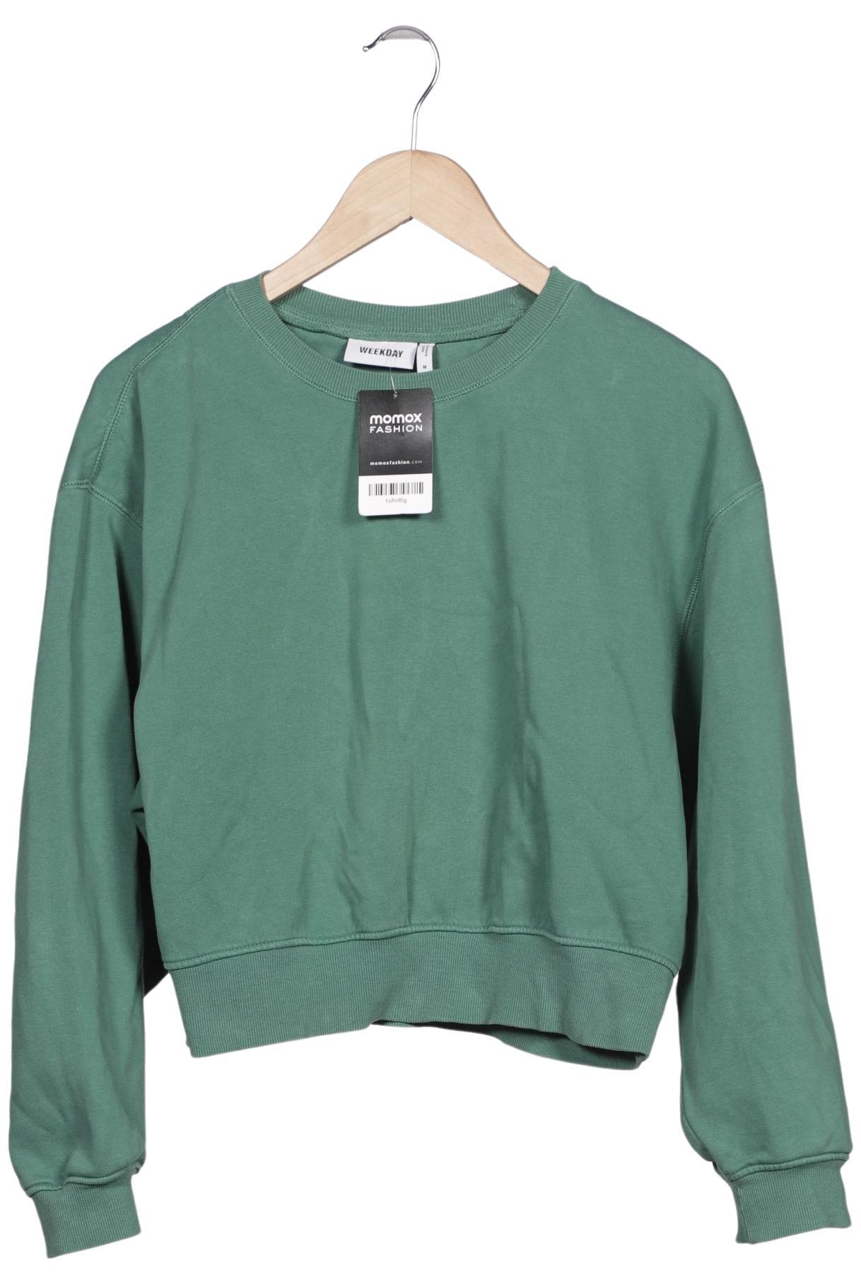 

Weekday Damen Sweatshirt, grün, Gr. 38