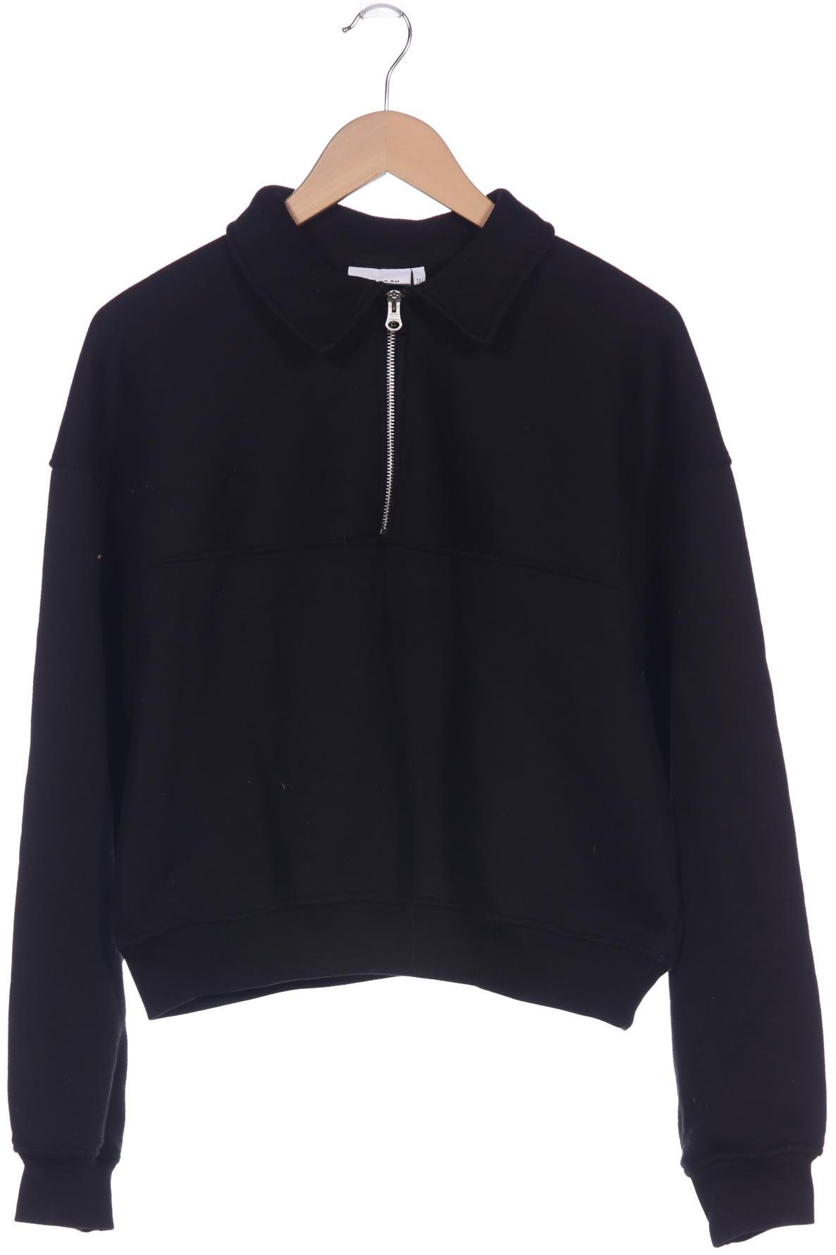 

Weekday Damen Sweatshirt, schwarz, Gr. 38