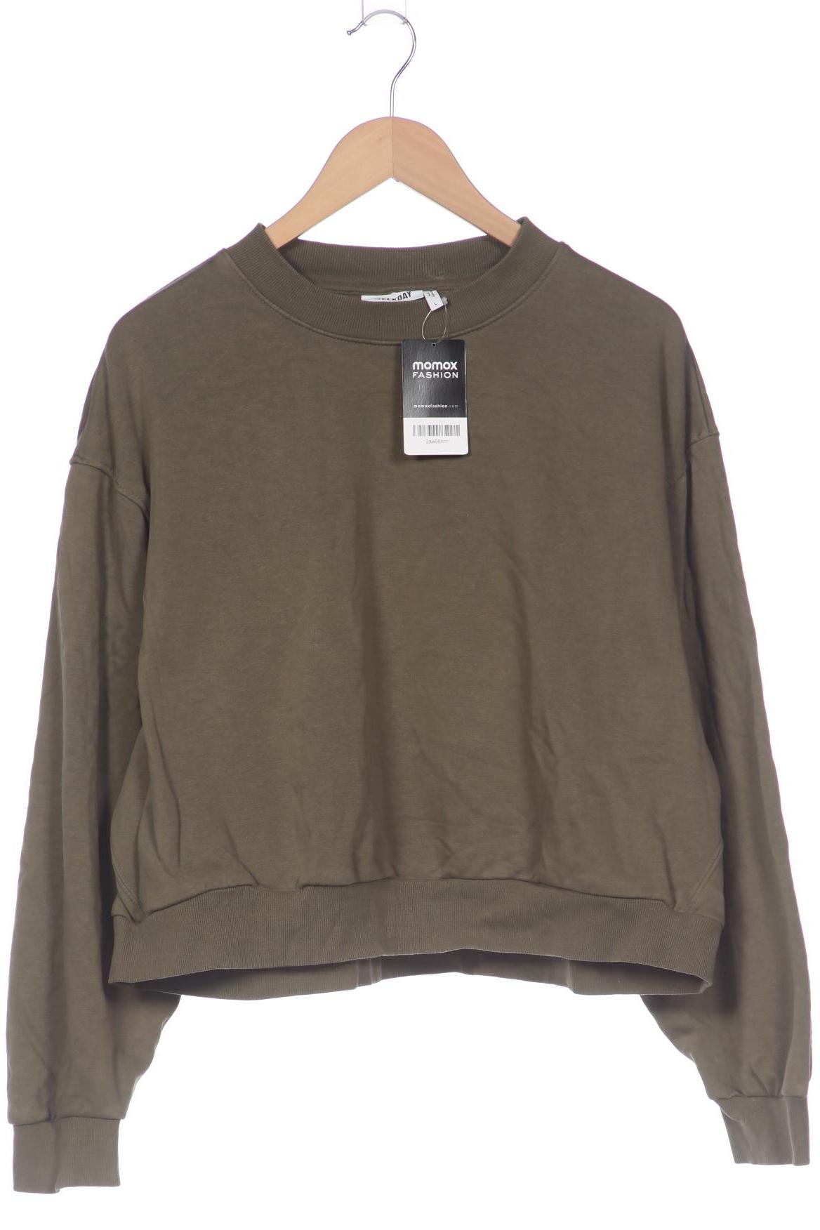 

Weekday Damen Sweatshirt, grün, Gr. 42