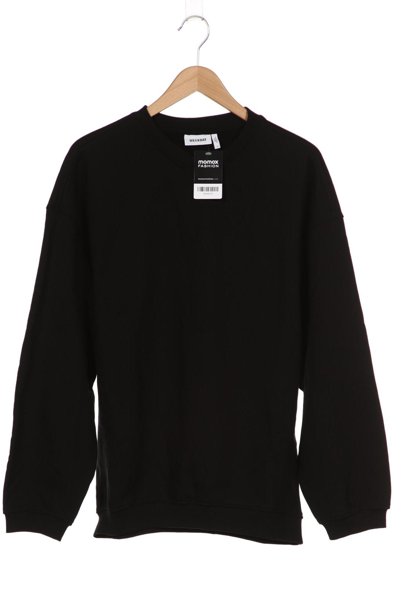 

Weekday Damen Sweatshirt, schwarz