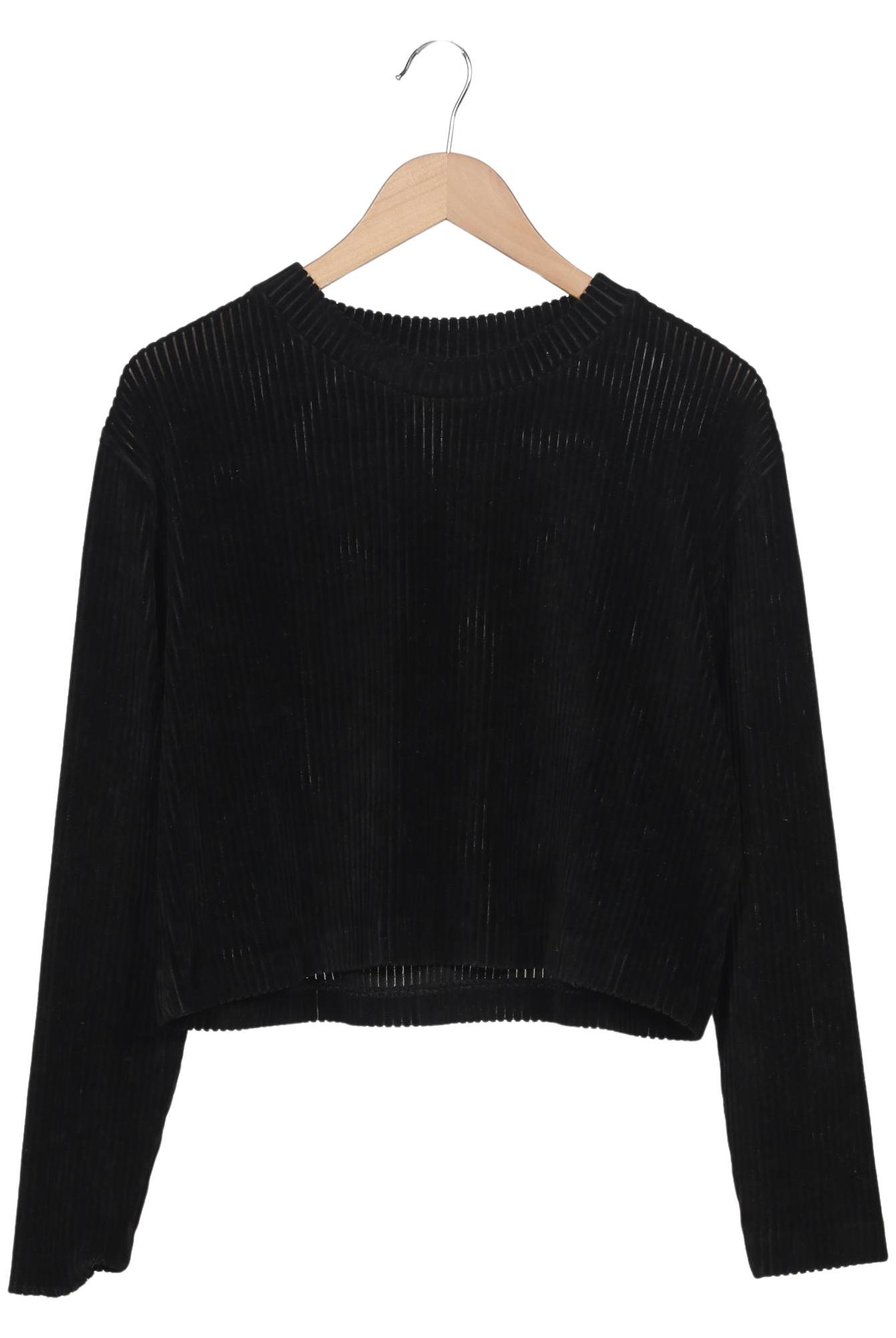 

Weekday Damen Sweatshirt, schwarz, Gr. 38