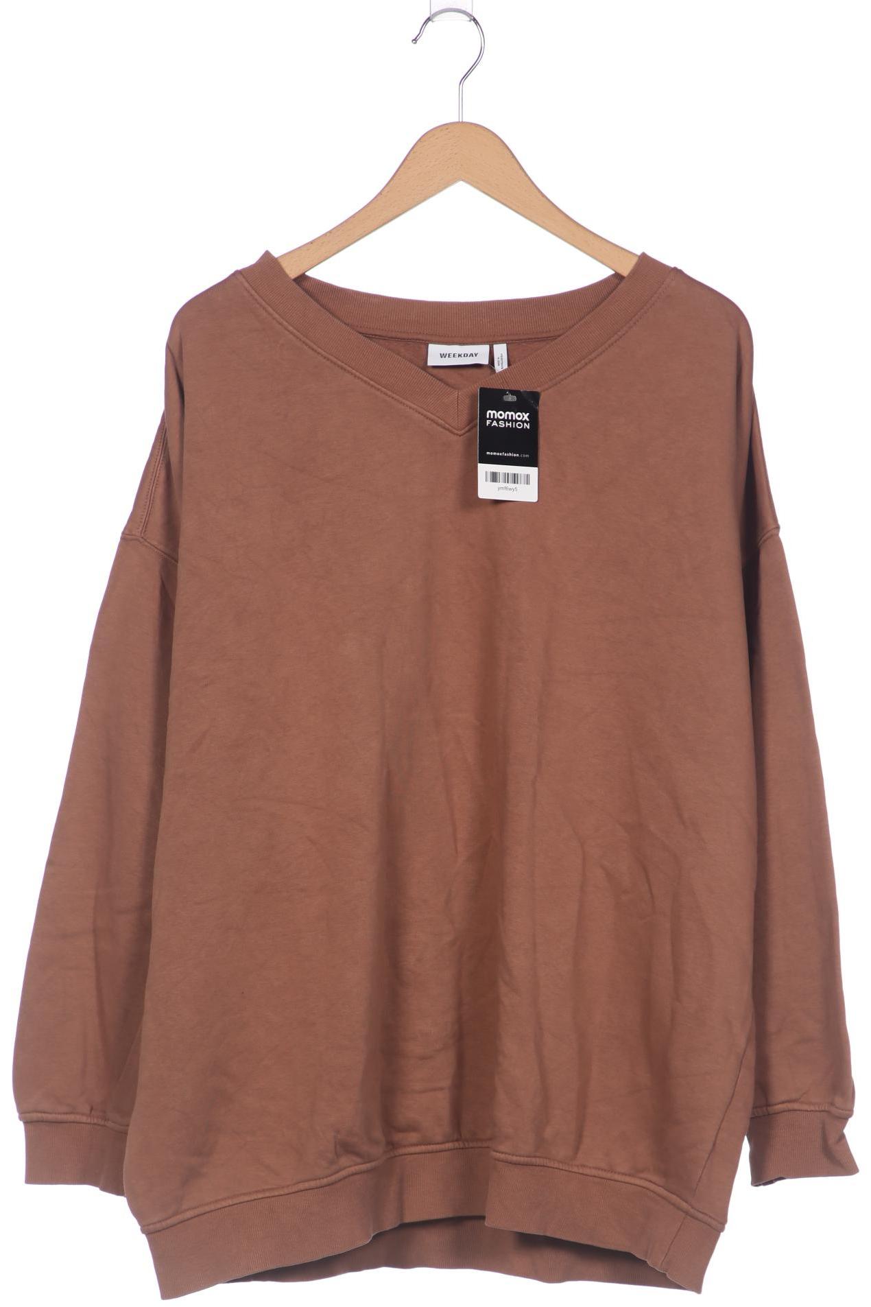 

Weekday Damen Sweatshirt, braun, Gr. 38
