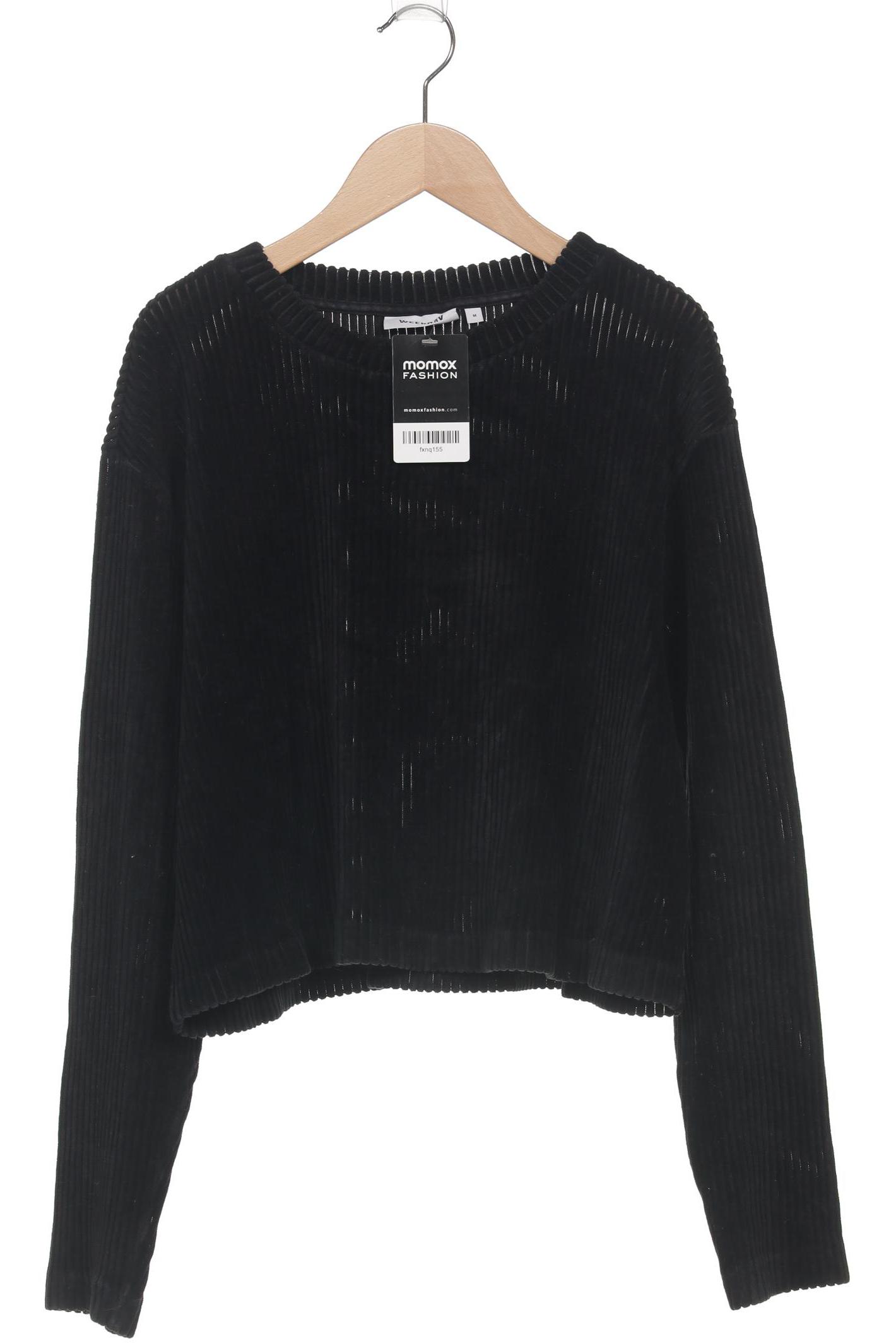 

Weekday Damen Sweatshirt, schwarz, Gr. 38