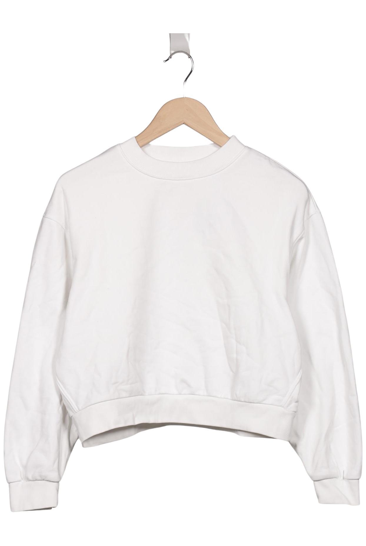 

Weekday Damen Sweatshirt, weiß, Gr. 34