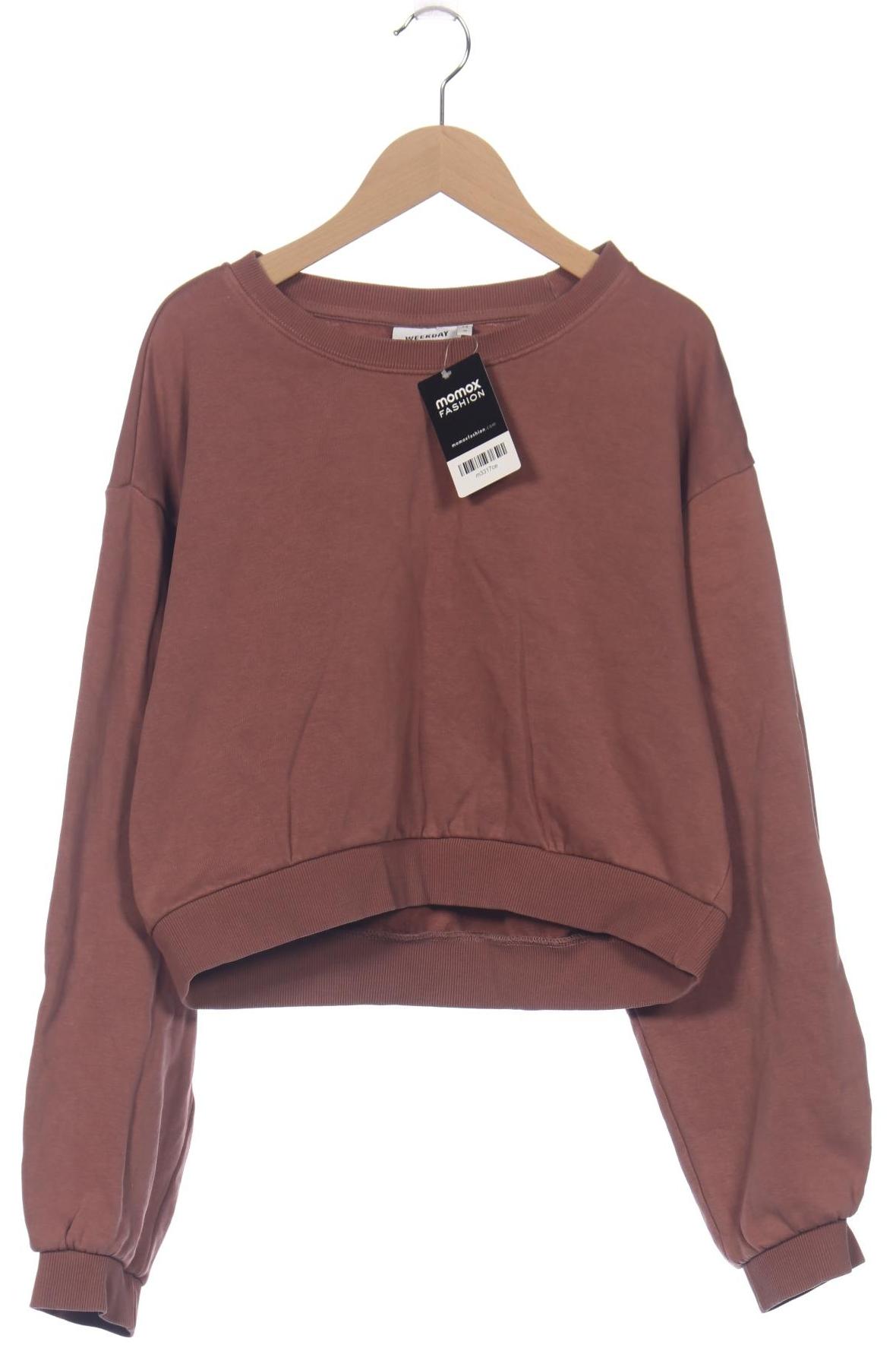

Weekday Damen Sweatshirt, braun, Gr. 38