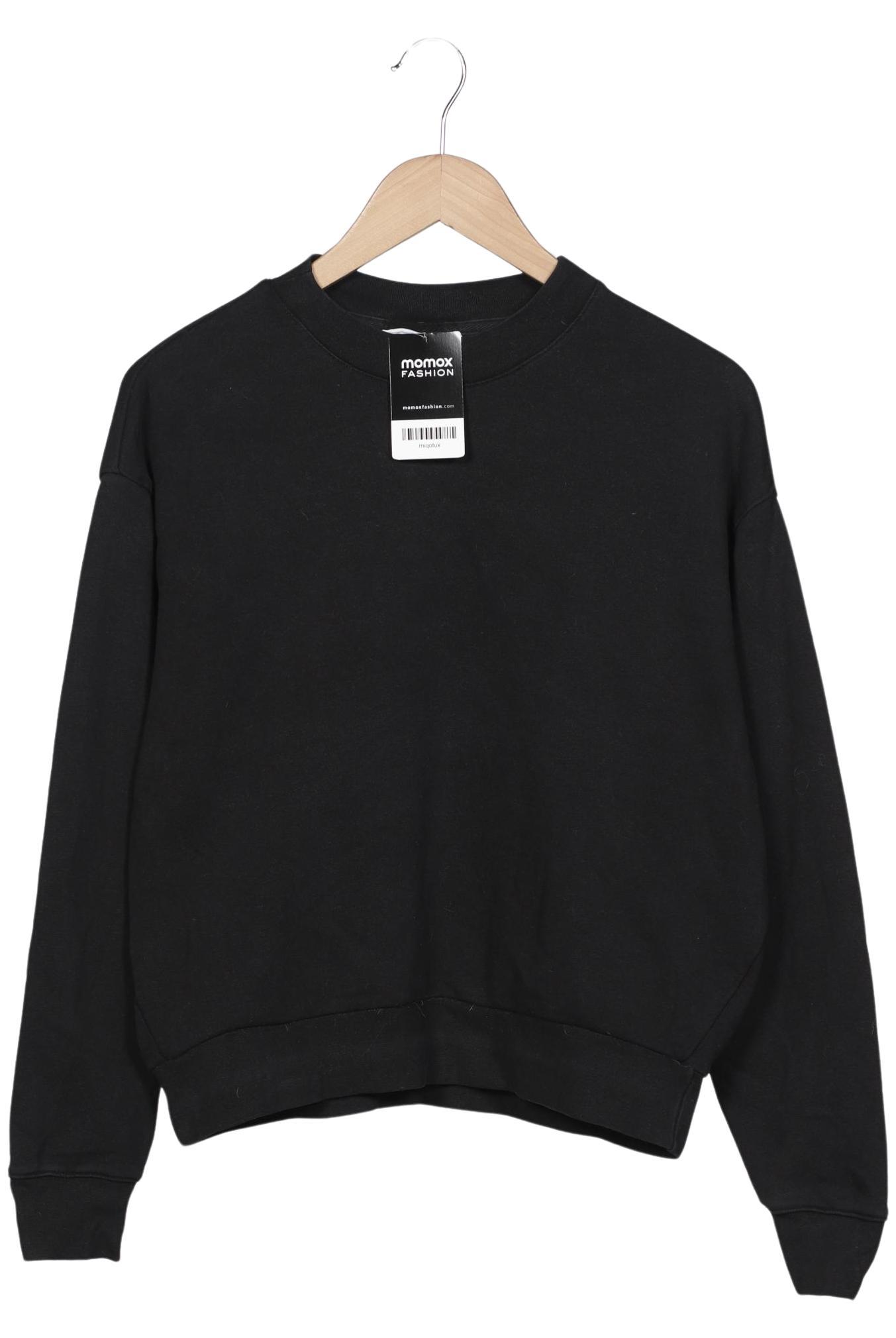 

Weekday Damen Sweatshirt, schwarz, Gr. 34