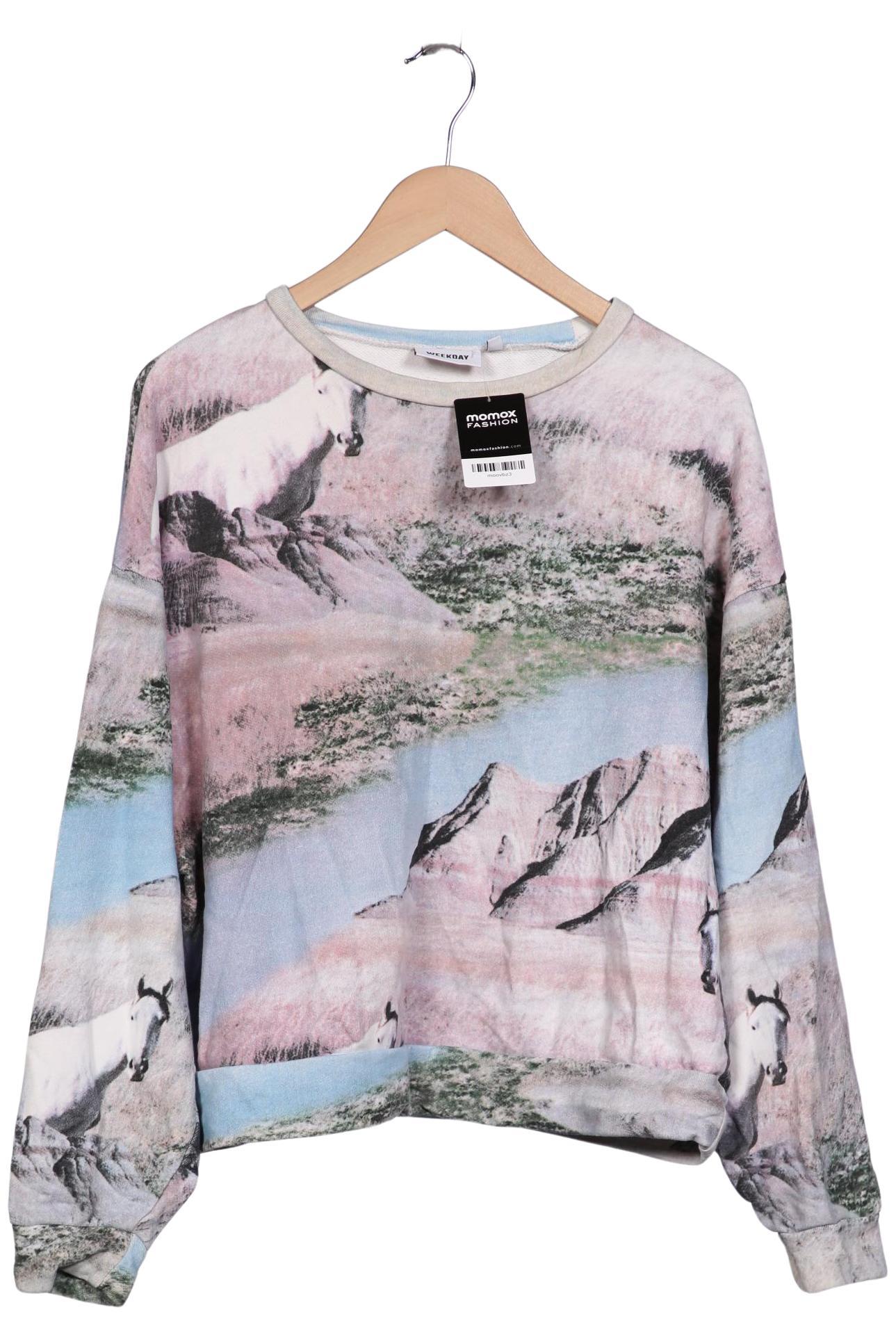 

Weekday Damen Sweatshirt, mehrfarbig, Gr. 34