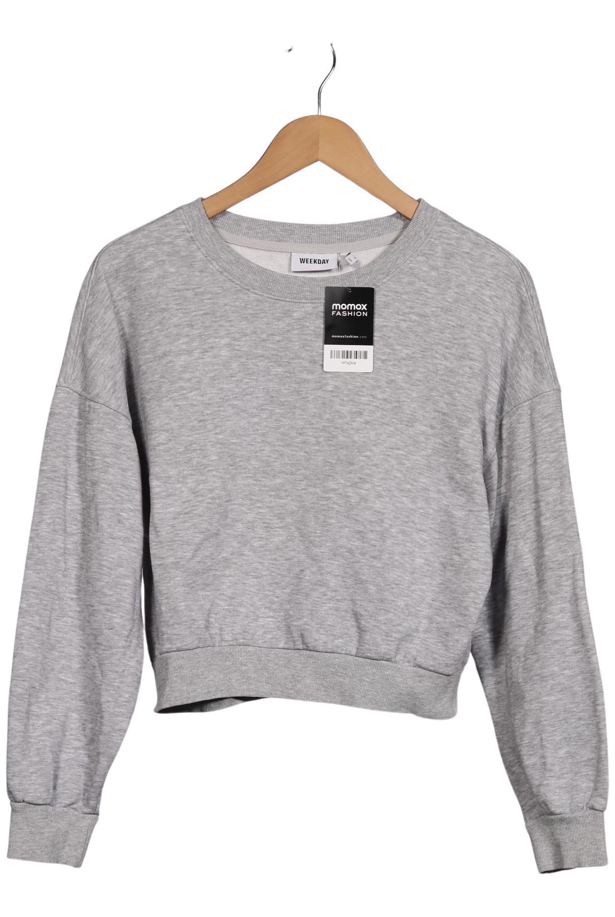 

Weekday Damen Sweatshirt, grau, Gr. 34