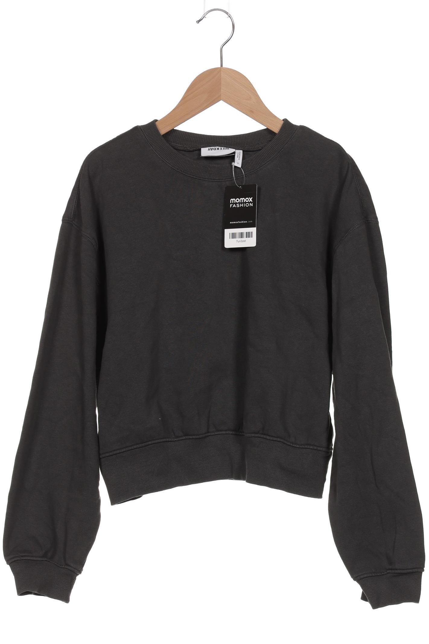 

Weekday Damen Sweatshirt, grau, Gr. 36