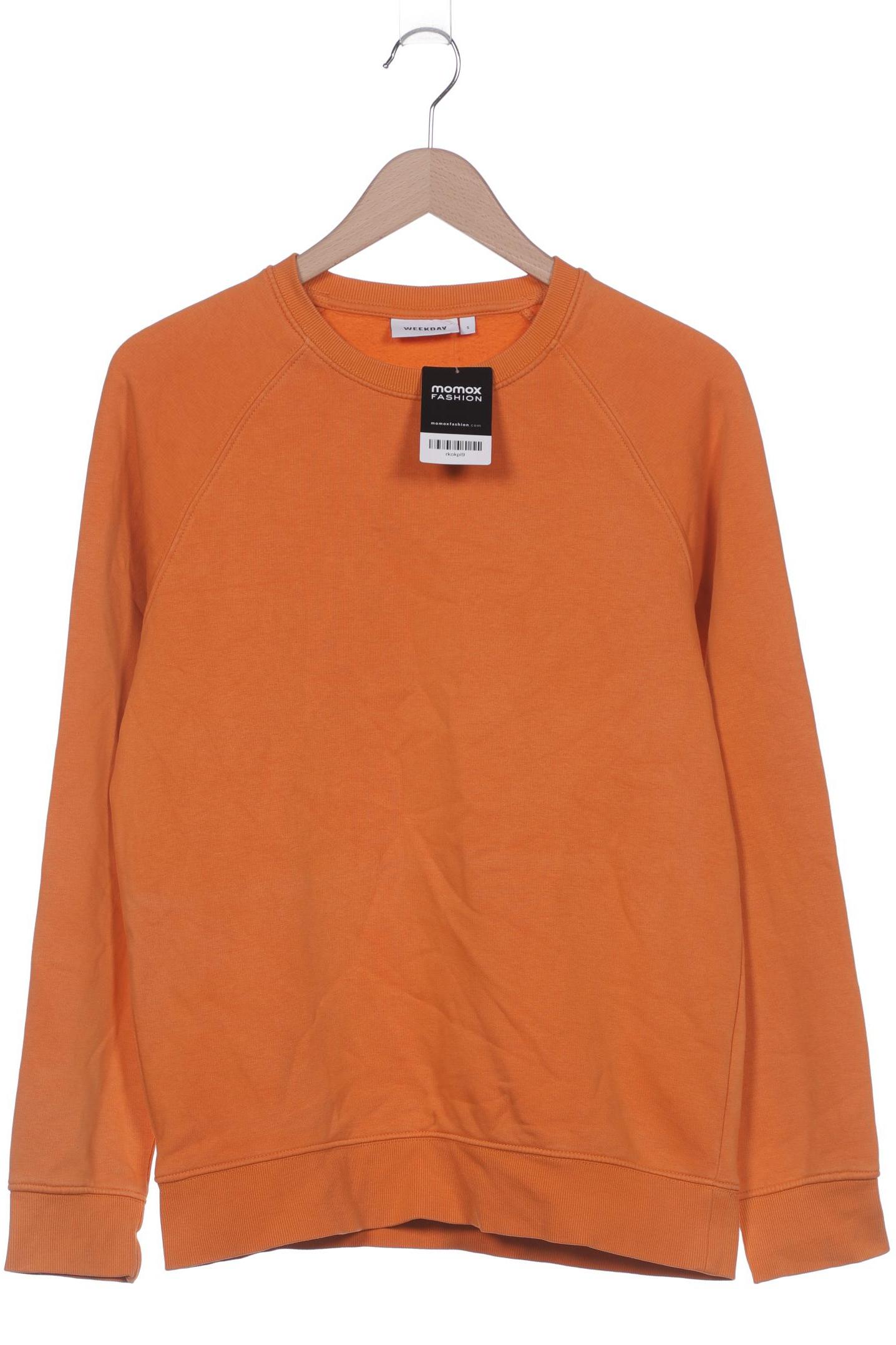 

Weekday Damen Sweatshirt, orange, Gr. 36