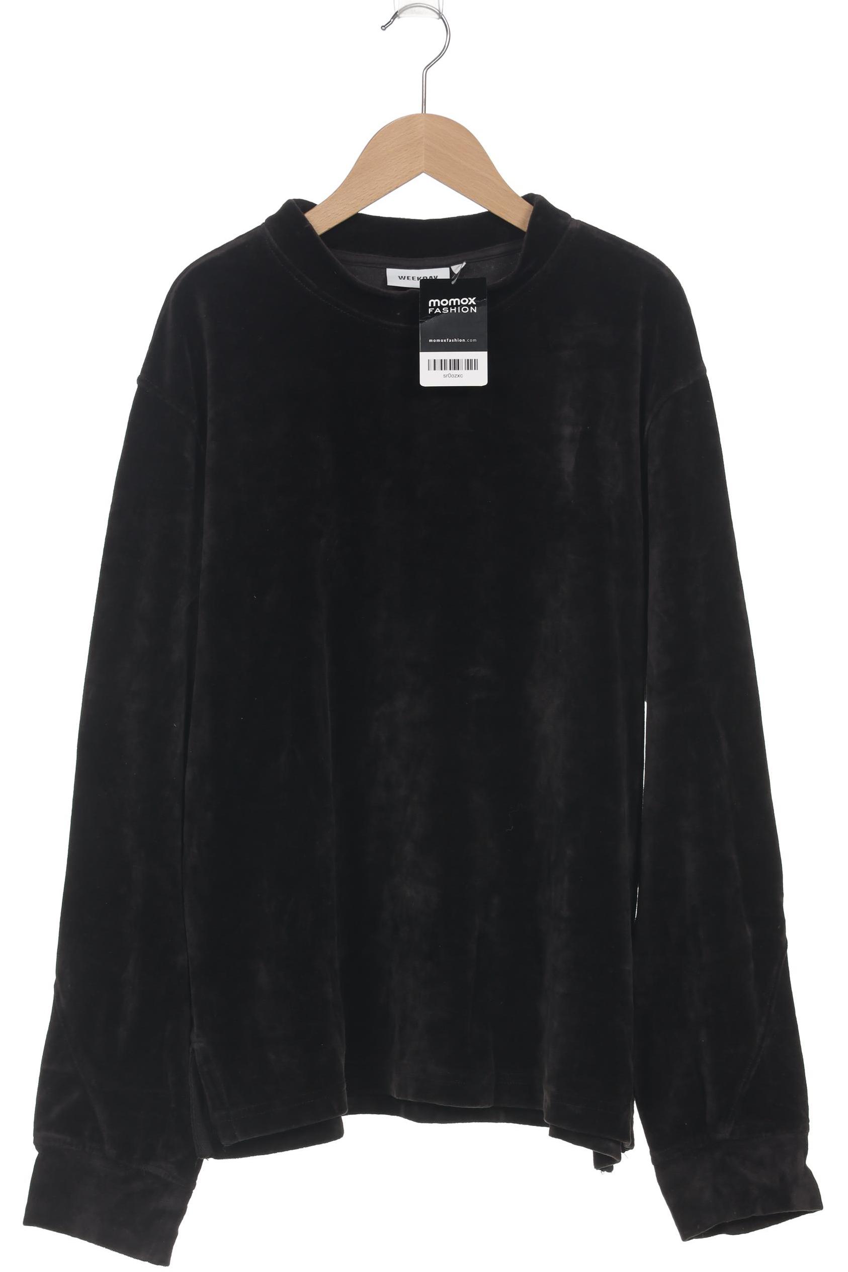

Weekday Damen Sweatshirt, schwarz, Gr. 38