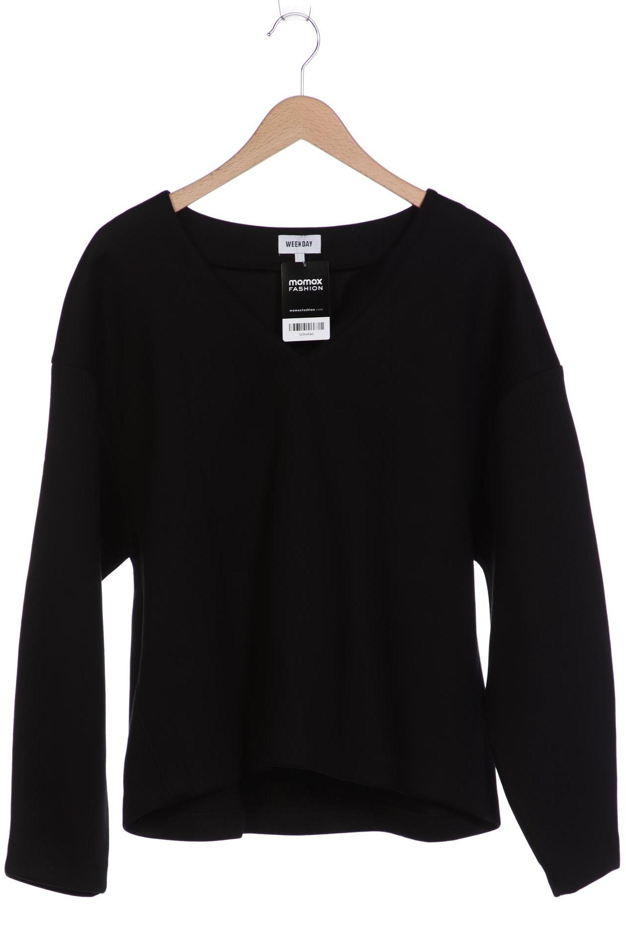 

Weekday Damen Sweatshirt, schwarz, Gr. 42