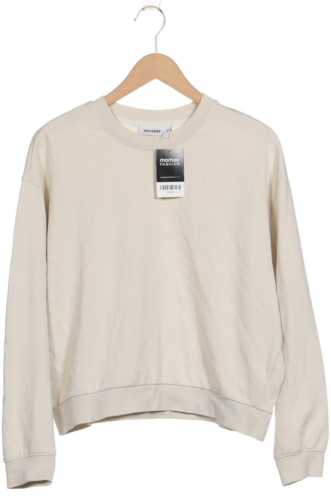

Weekday Damen Sweatshirt, cremeweiß, Gr. 36