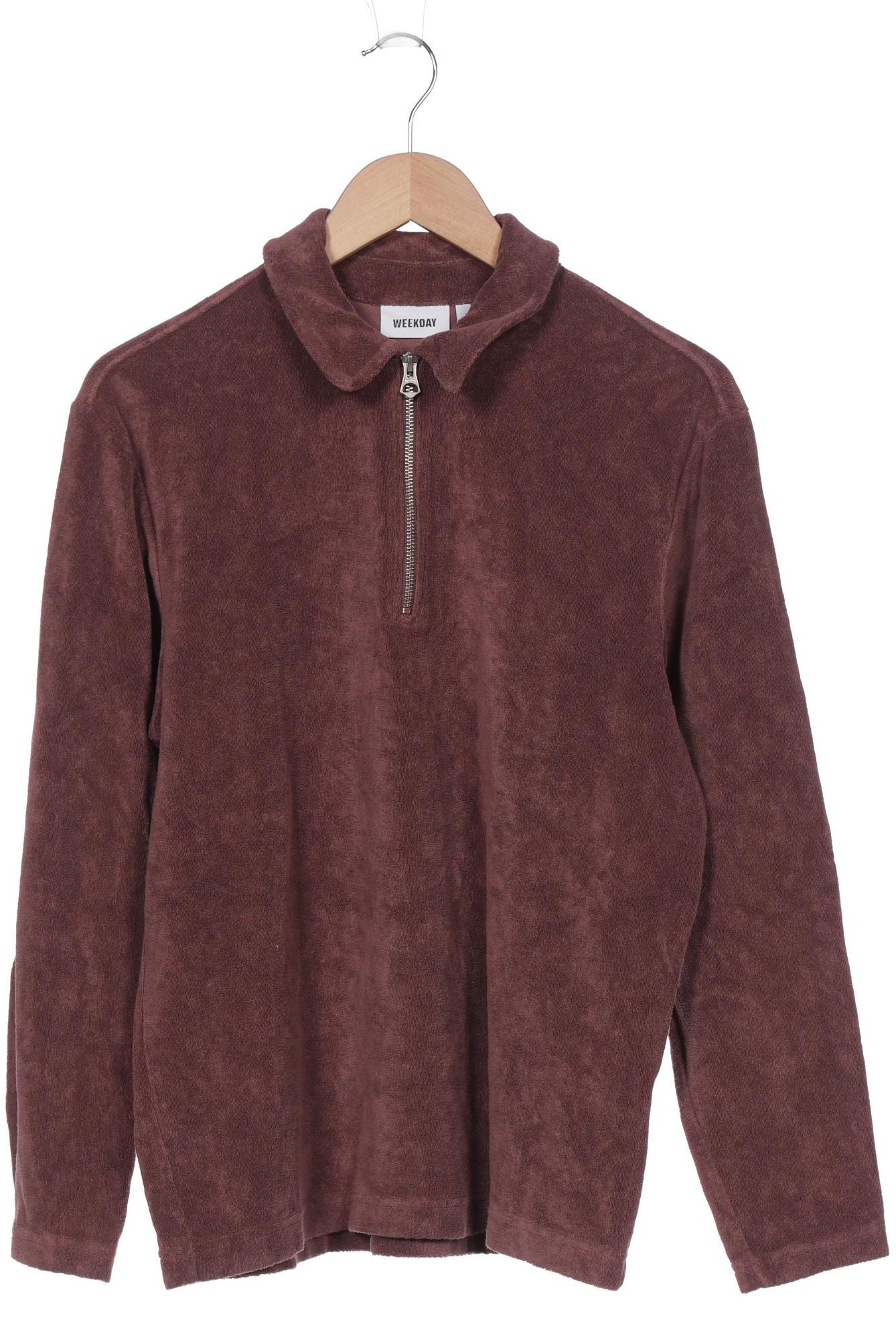 

Weekday Damen Sweatshirt, bordeaux