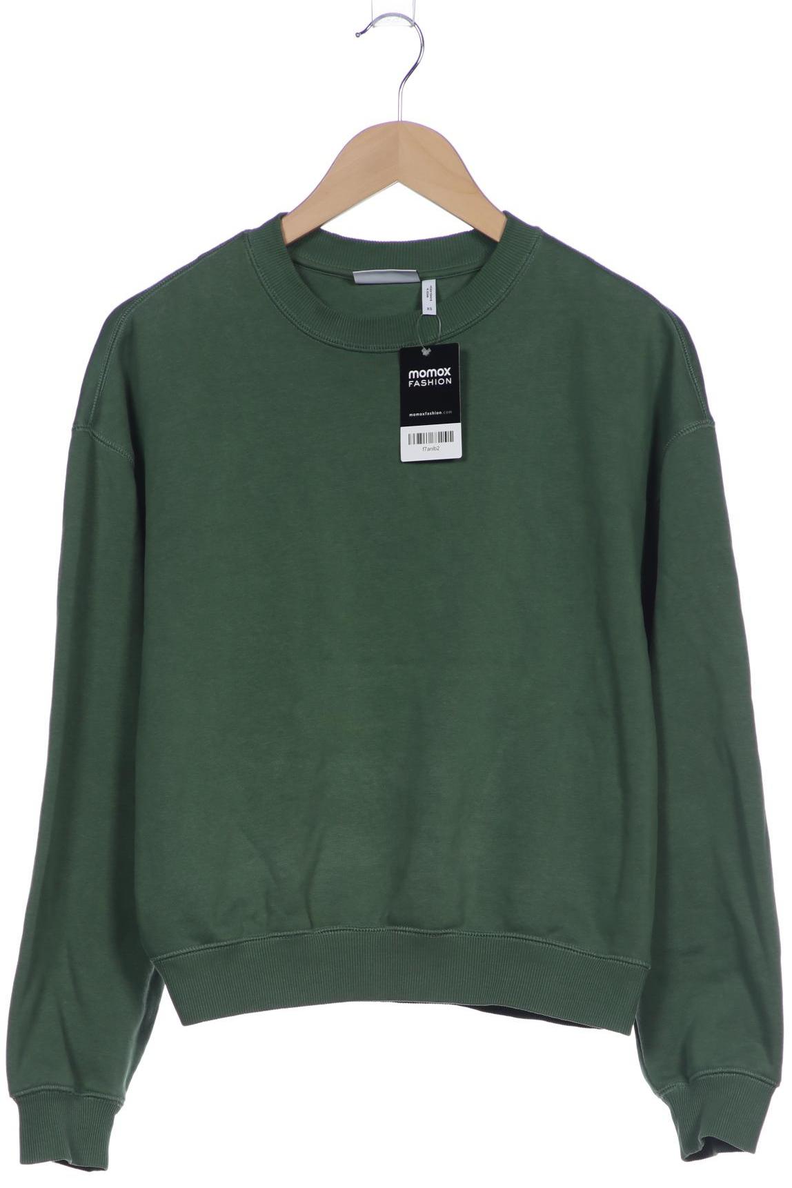 

Weekday Damen Sweatshirt, grün, Gr. 34