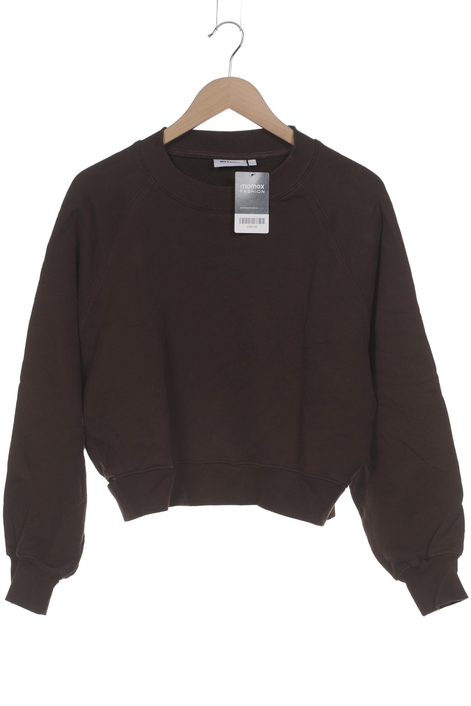 

Weekday Damen Sweatshirt, braun, Gr. 42