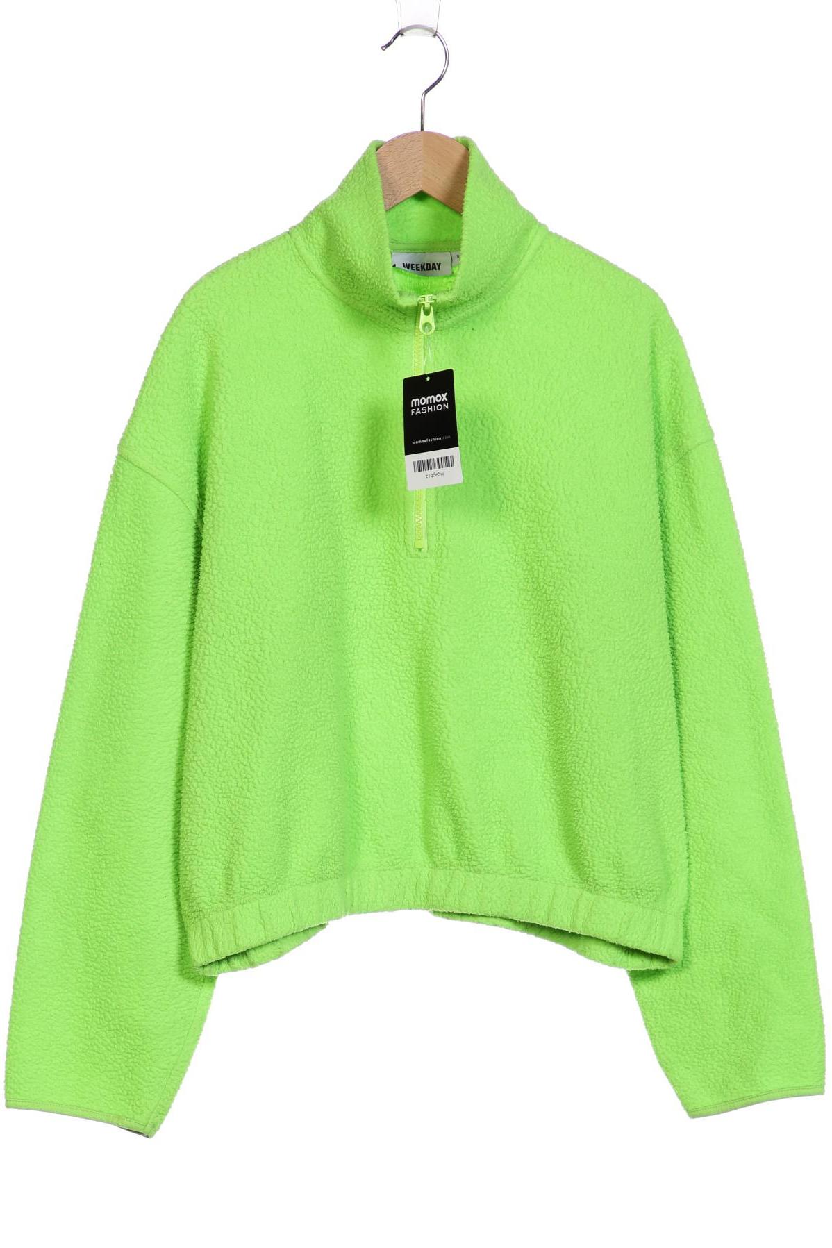 

Weekday Damen Sweatshirt, hellgrün, Gr. 36