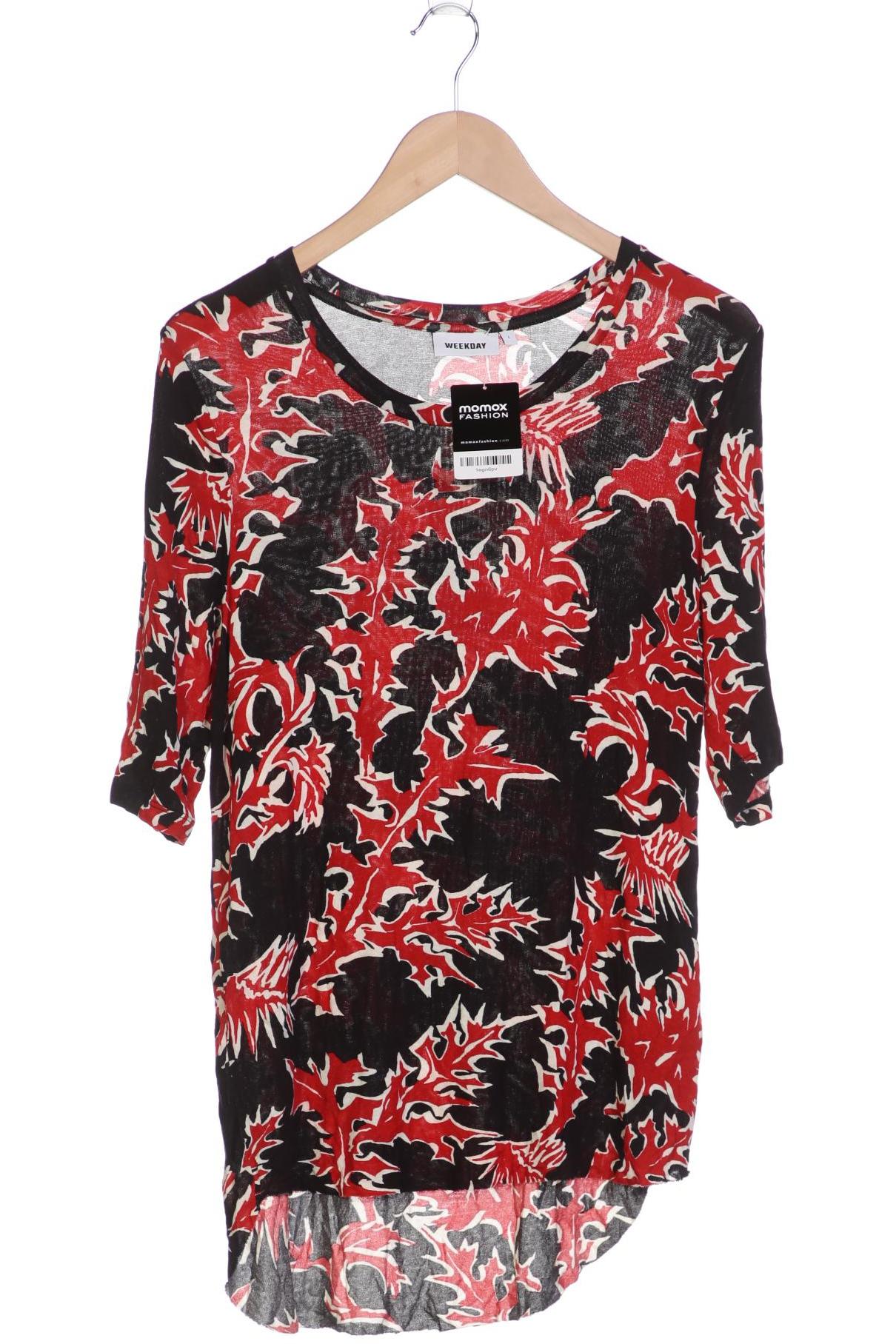 

Weekday Damen T-Shirt, schwarz